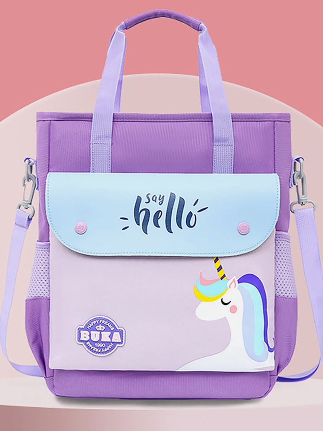 

Little Surprise Box LLP Kids Typography Printed Backpack -Up to 15 inch, Blue
