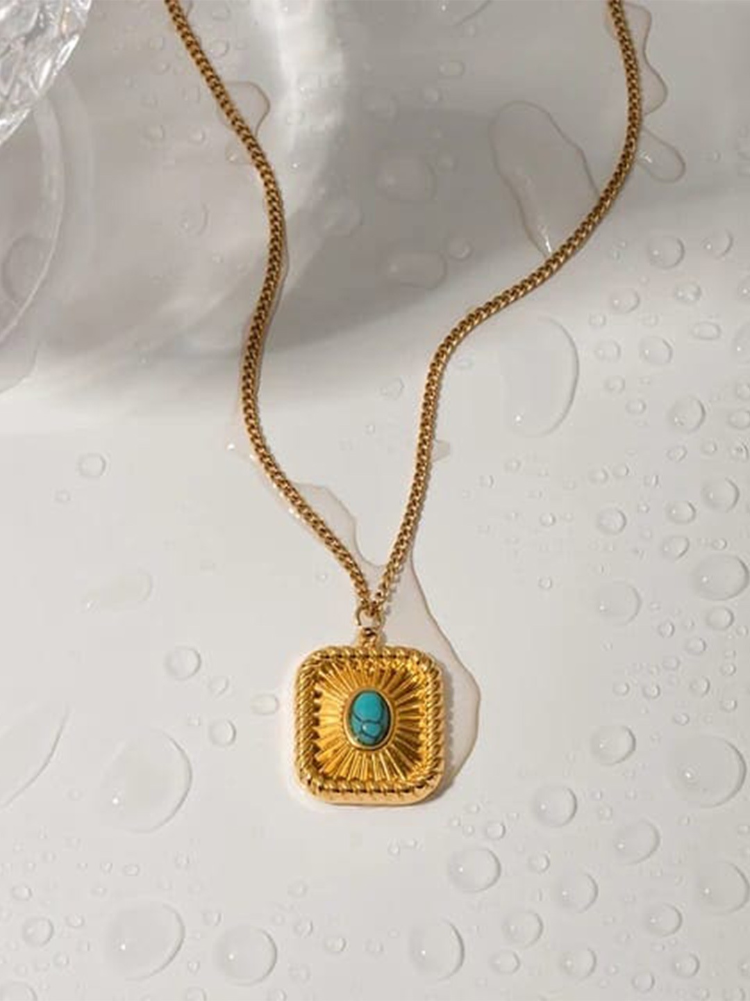 

KRYSTALZ Gold-Plated Tasselled Necklace