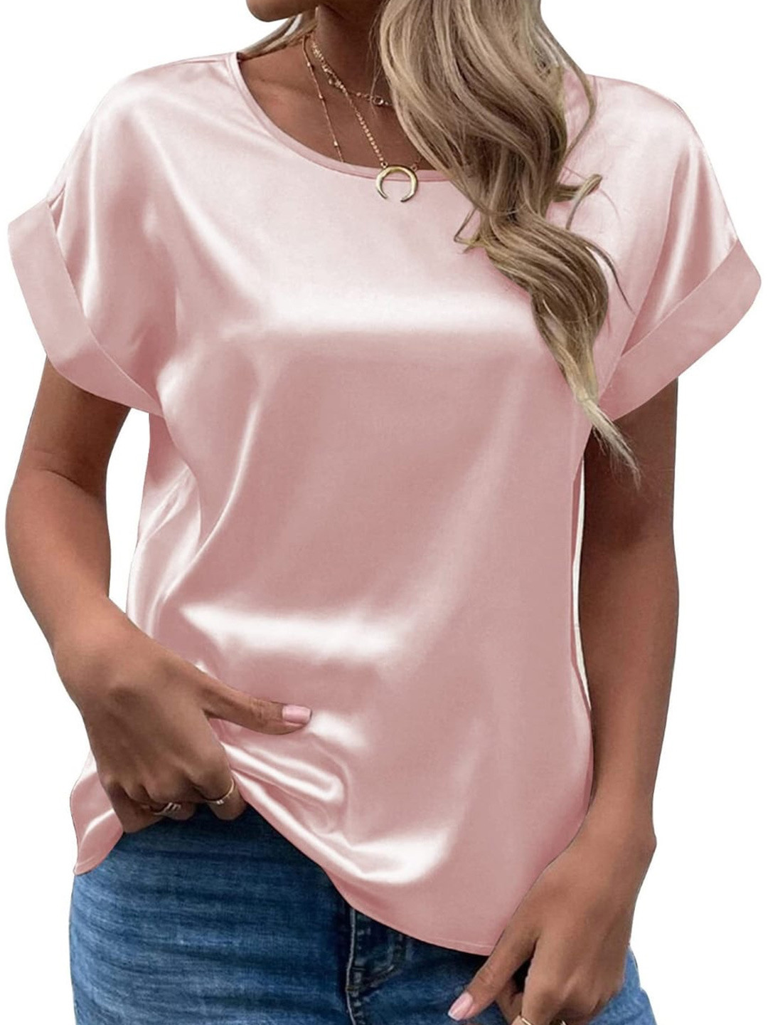 

Stylecast X KPOP Extended Sleeves Top, Pink