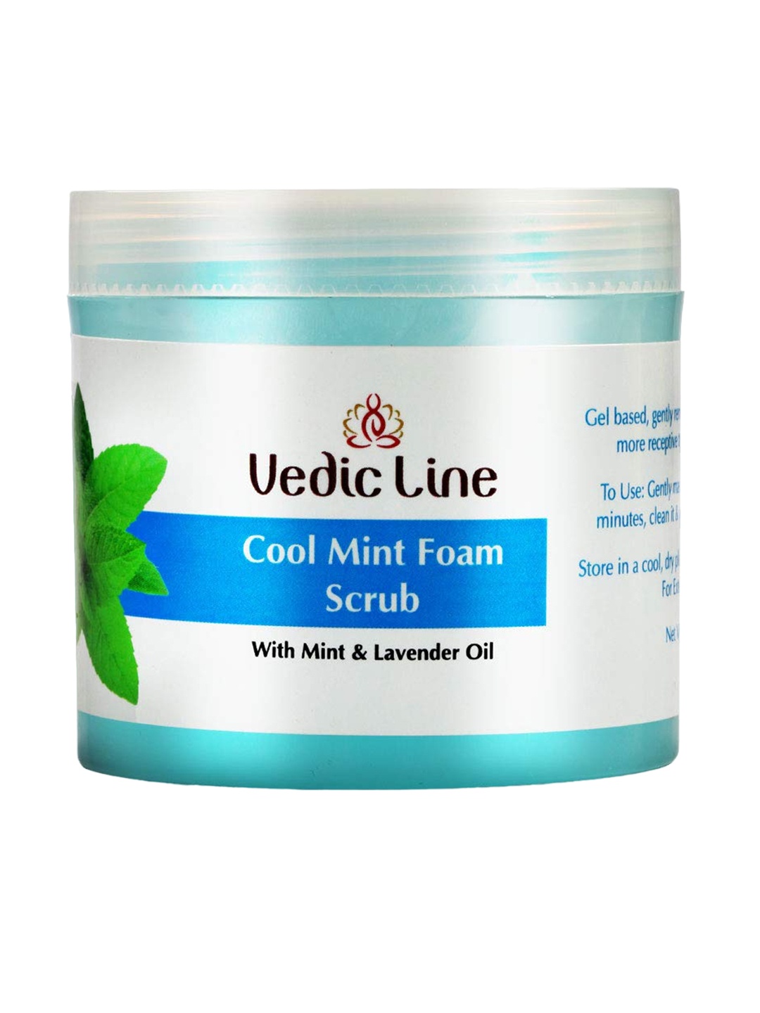 

Vedicline Cool Mint Foam Scrub Eliminate Dirt Impurities - 100ml, White