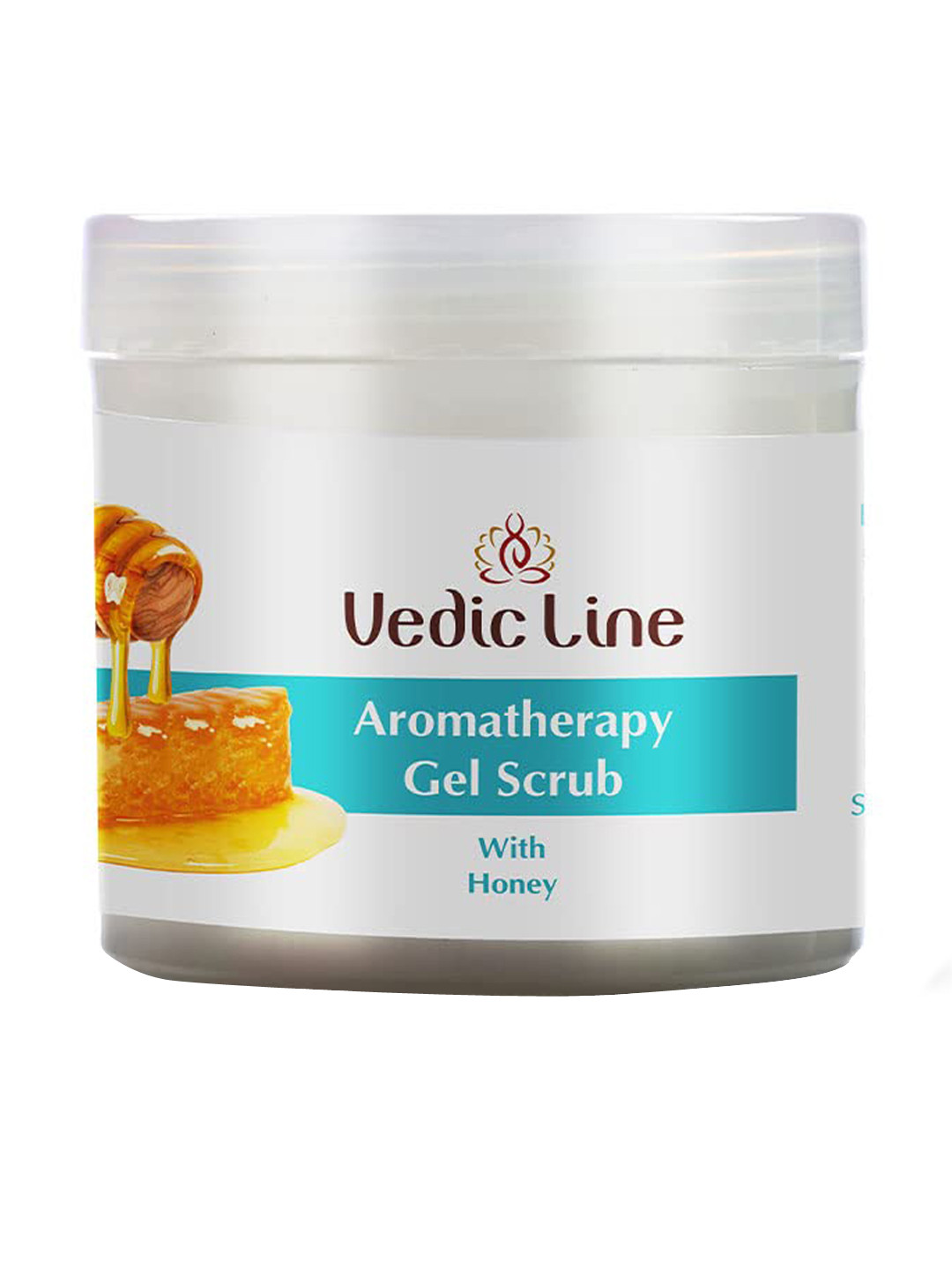 

Vedicline Aromatherapy Gel Scrub Reduce Dead Skin - 100ml, White