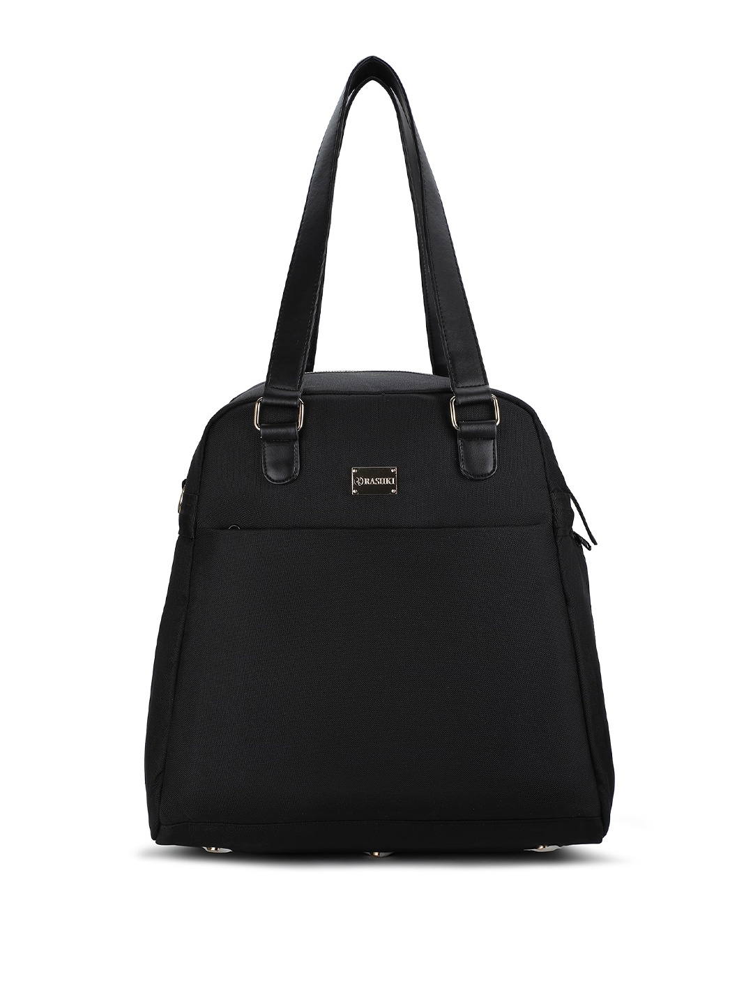 

RASHKI Structured Handheld Bag, Black