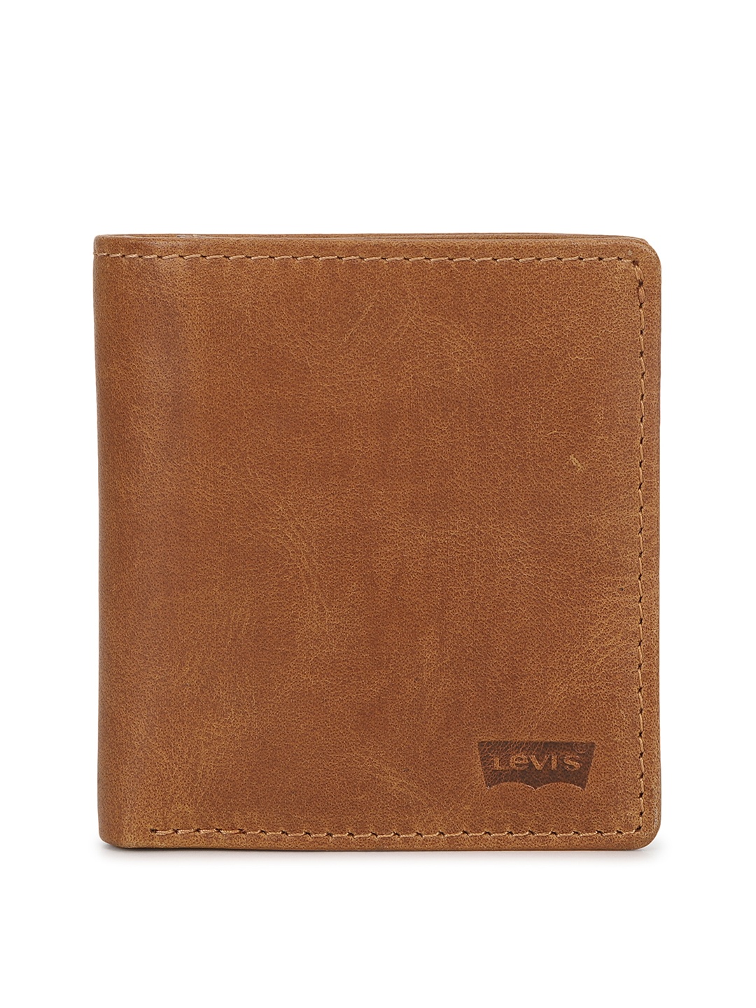 

Levis Leather Two Fold Wallet, Tan