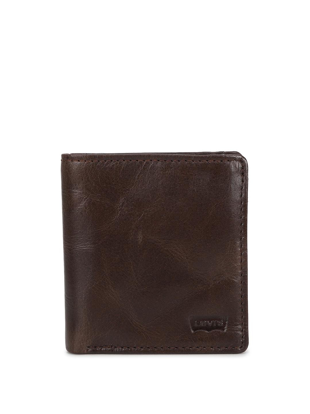 

Levis Leather Two Fold Wallet, Brown