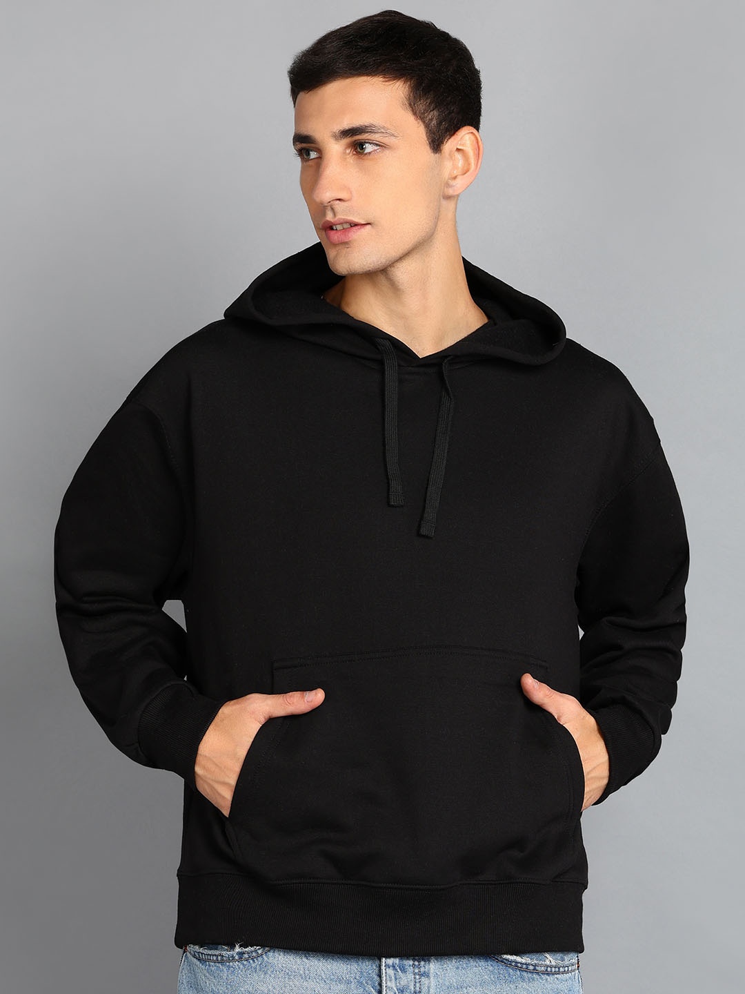 

Alan Jones Hooded Oversized Sweatshirt, Black