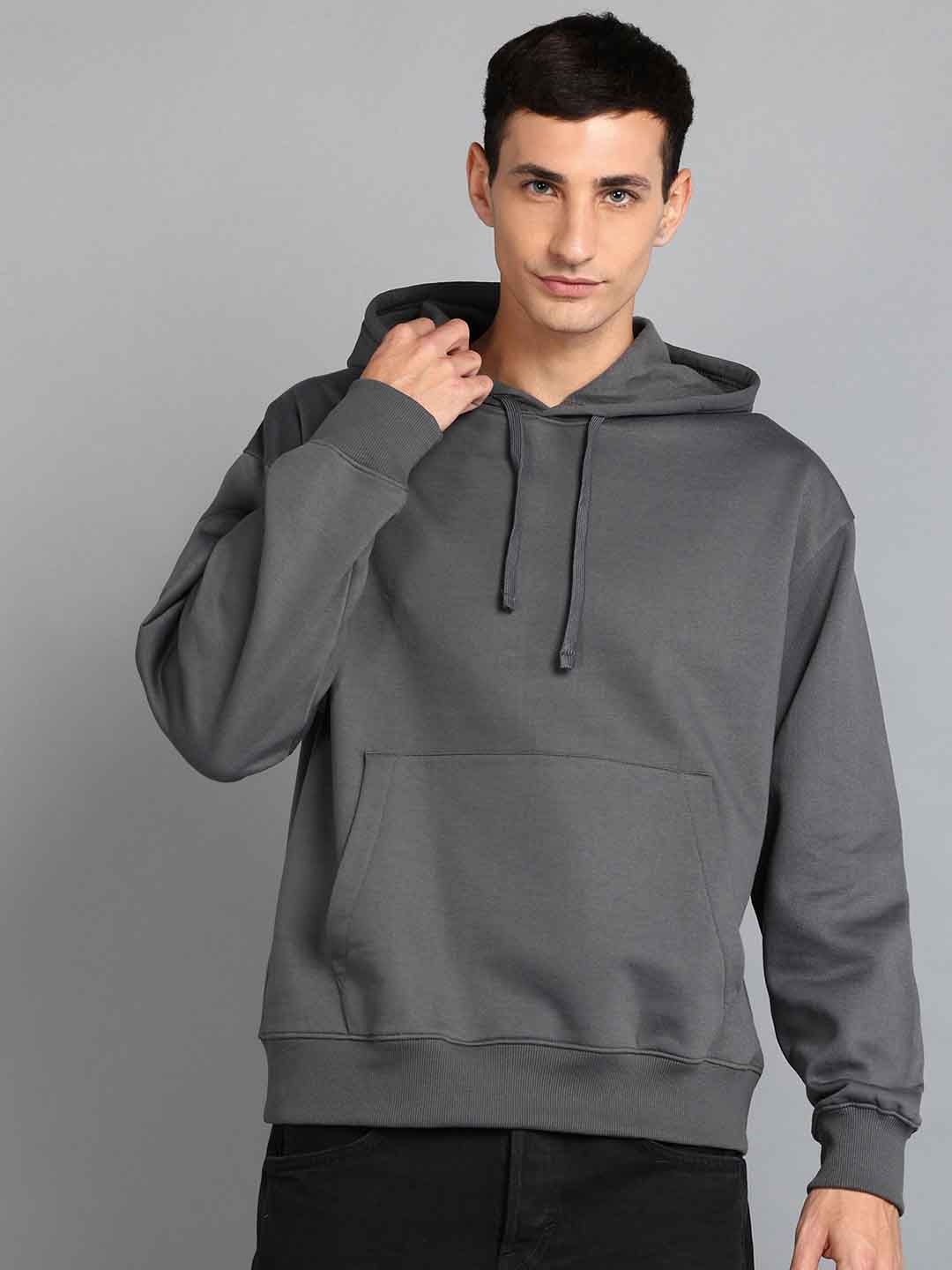 

Alan Jones Hooded Oversized Sweatshirt, Grey