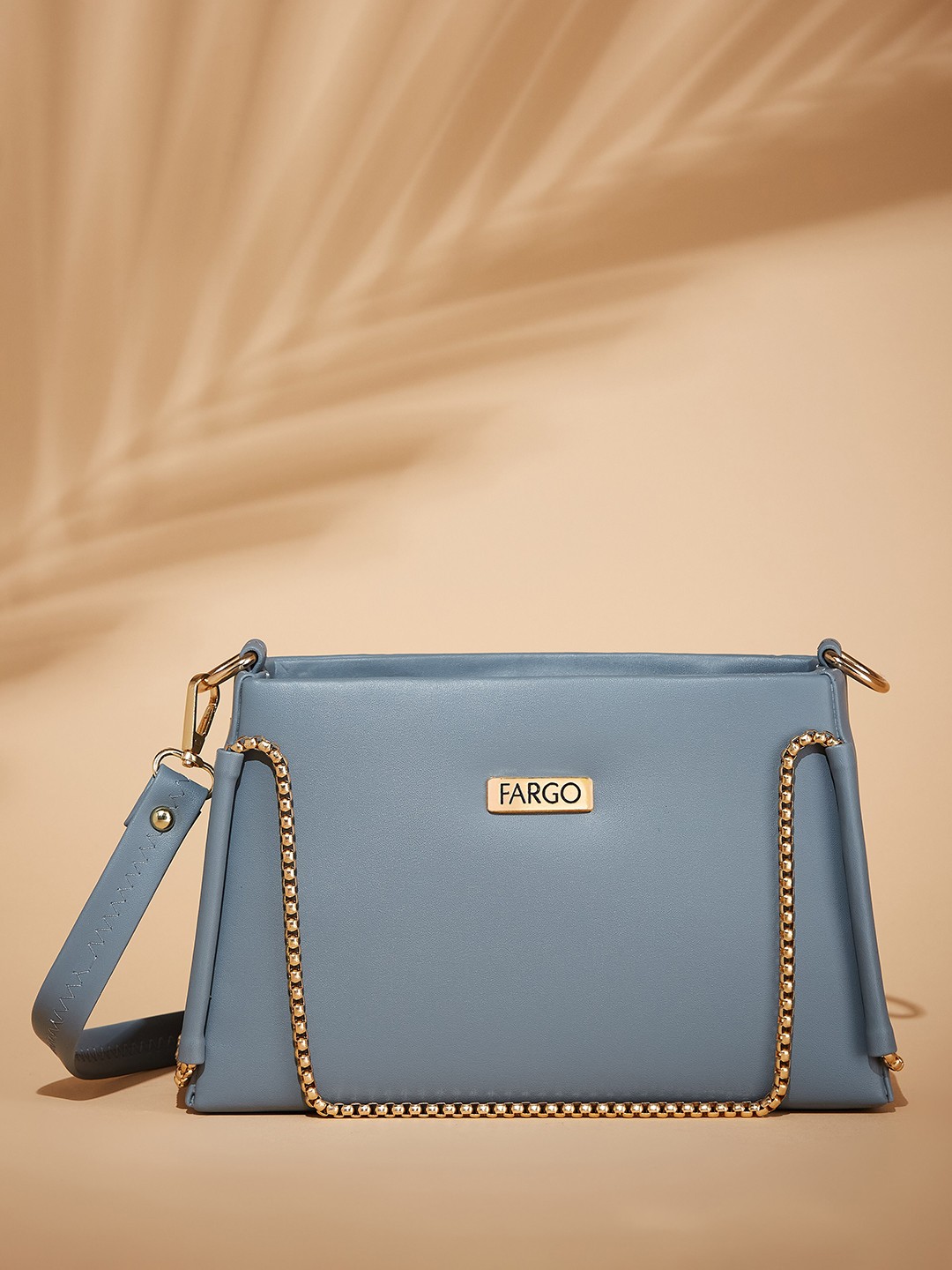 

FARGO Structured Sling Bag, Grey
