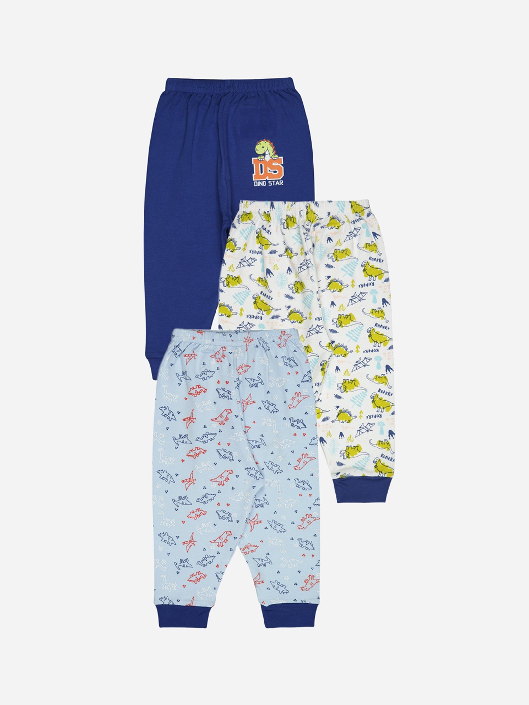 

Bodycare Infants Pack Of 3 Assorted Printed Joggers