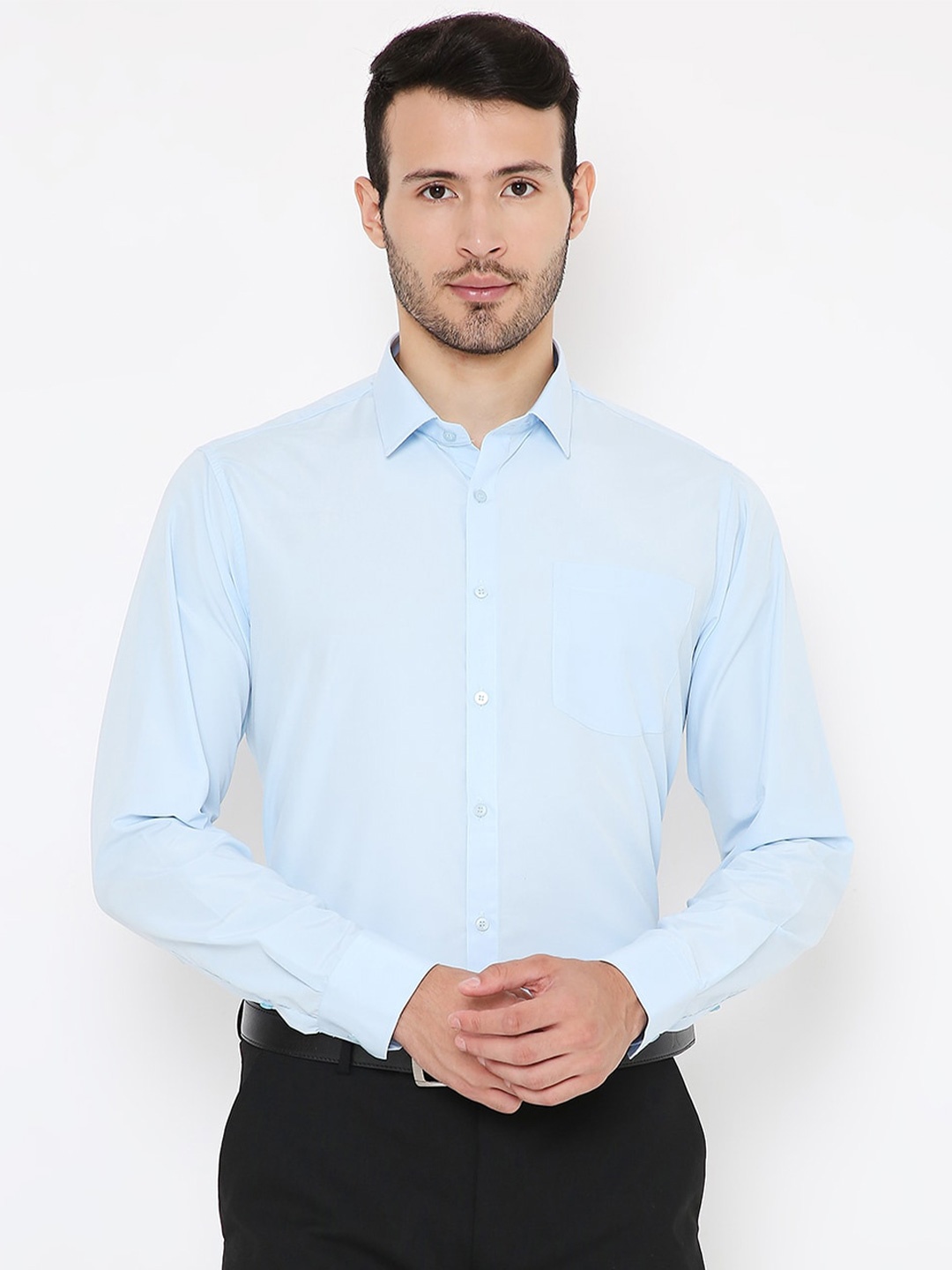 

Maharaja India Slim Slim Fit Formal Shirt, Blue