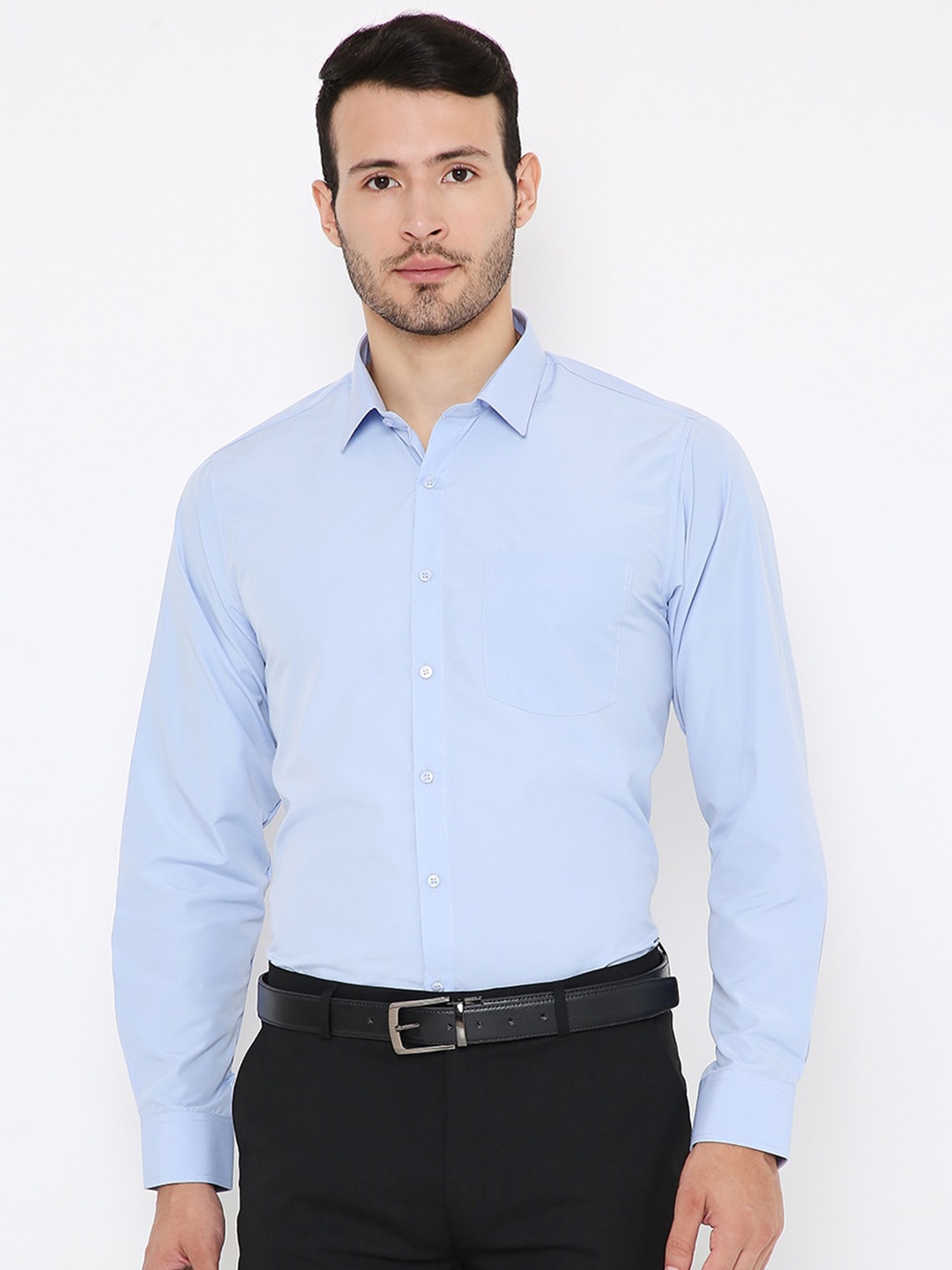 

Maharaja India Slim Slim Fit Formal Shirt, Blue