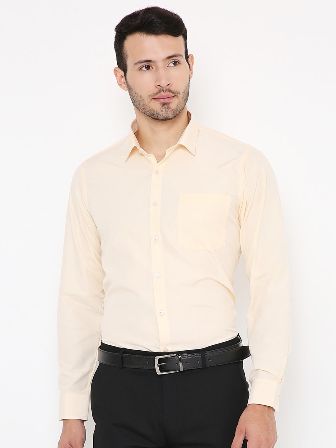 

Maharaja India Slim Slim Fit Formal Shirt, Yellow