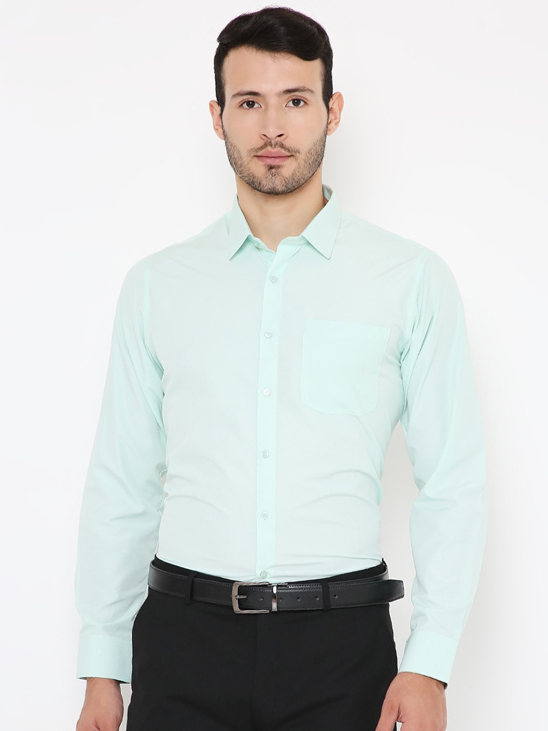 

Maharaja India Slim Slim Fit Formal Shirt, Green