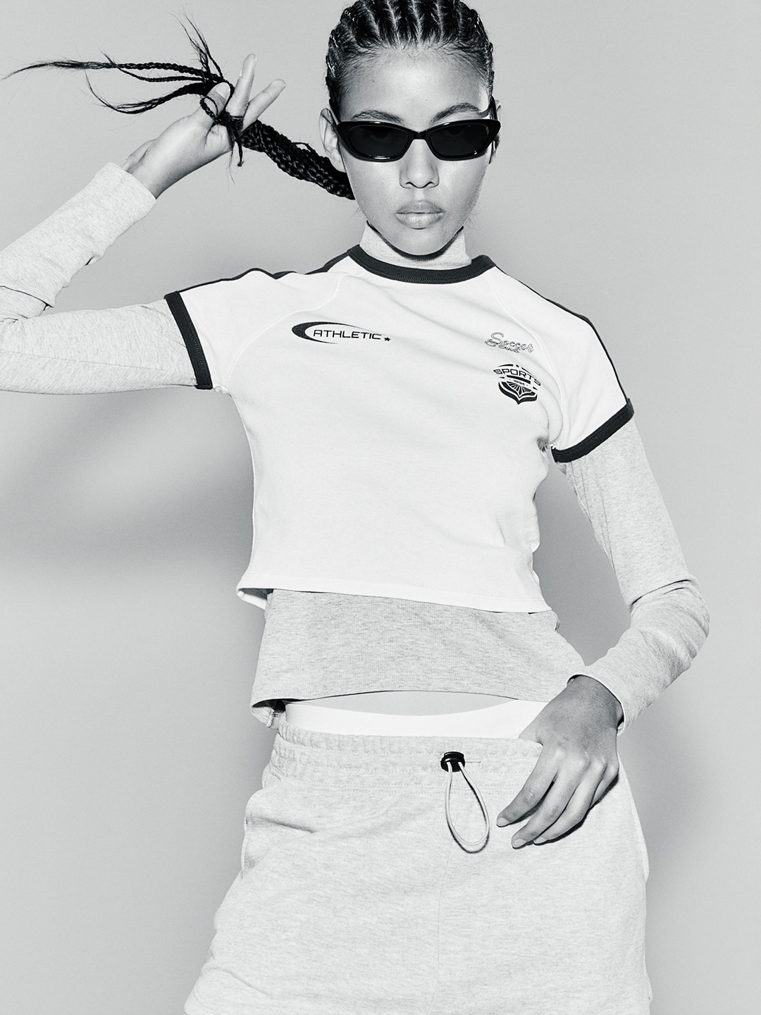 

H&M Motif-Detail Pure Cotton Tshirt, White