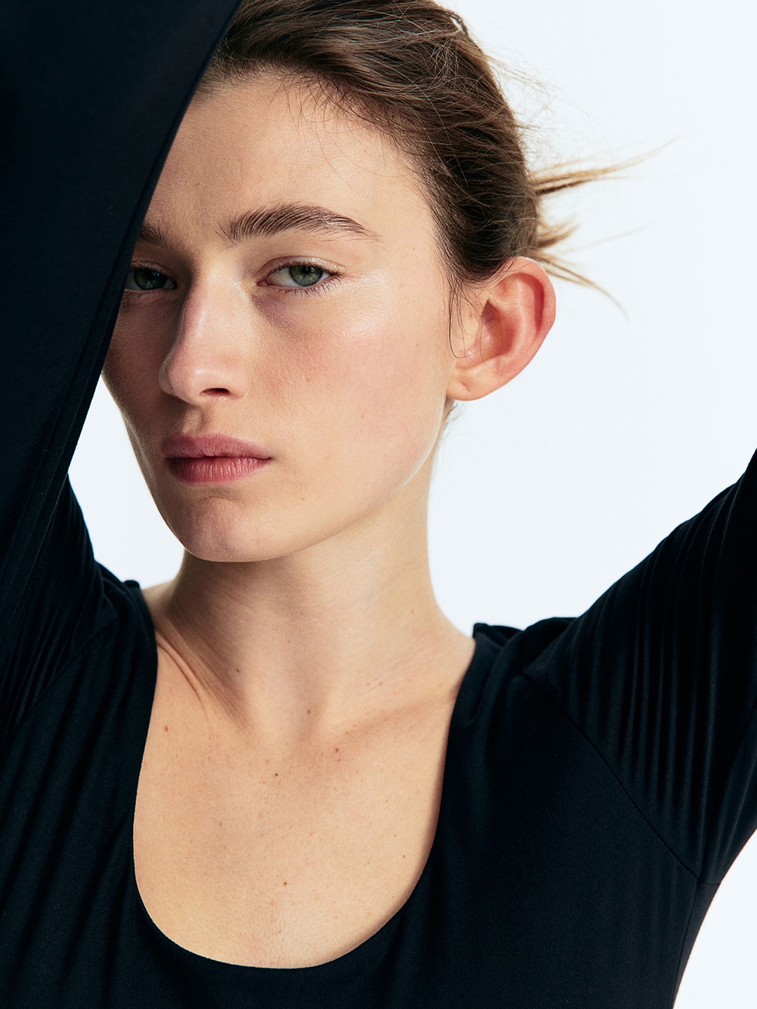 

H&M Long Sleeved Jersey Top, Black