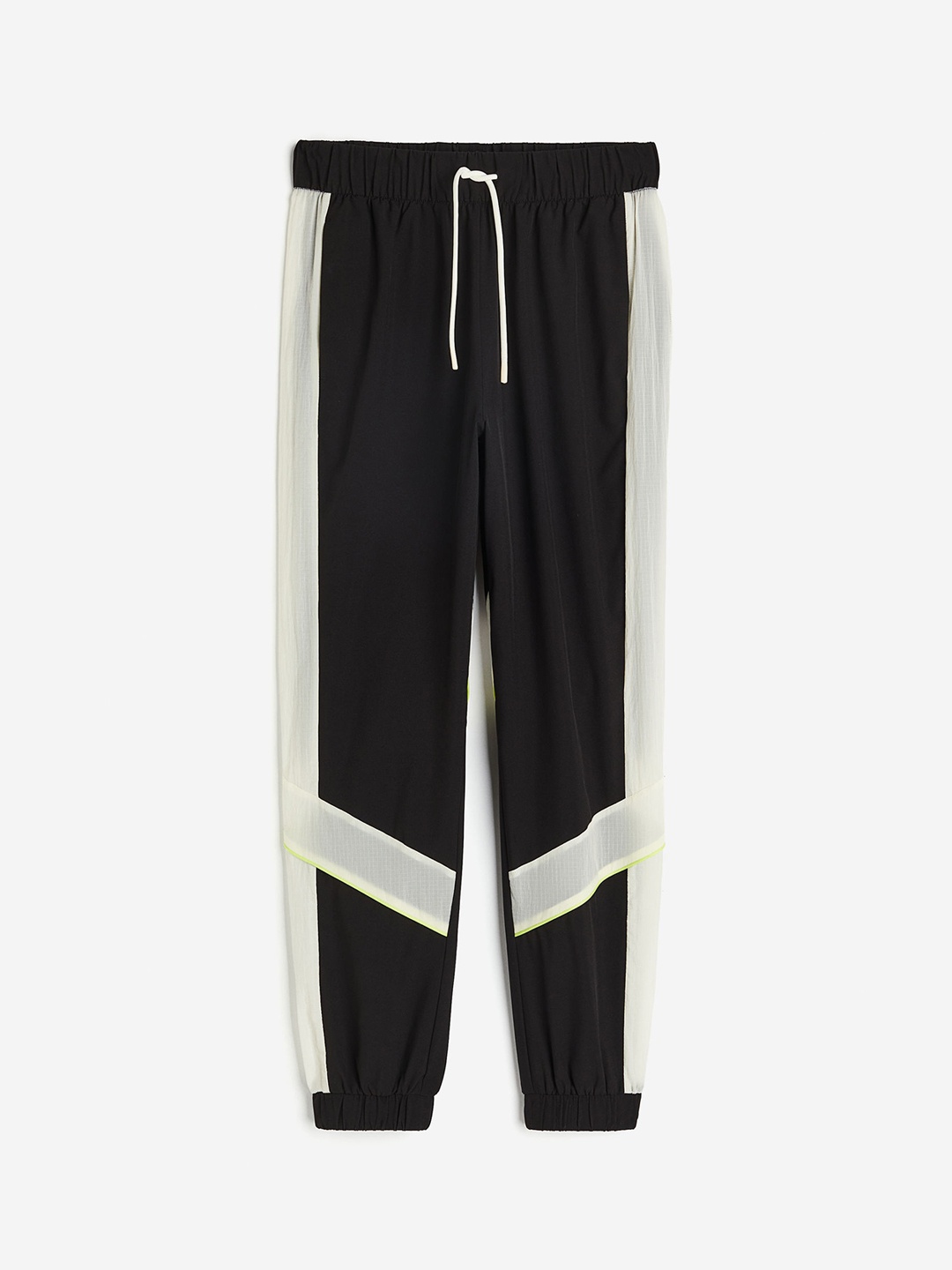 

H&M Women Water-Repellent Track Pants, Black