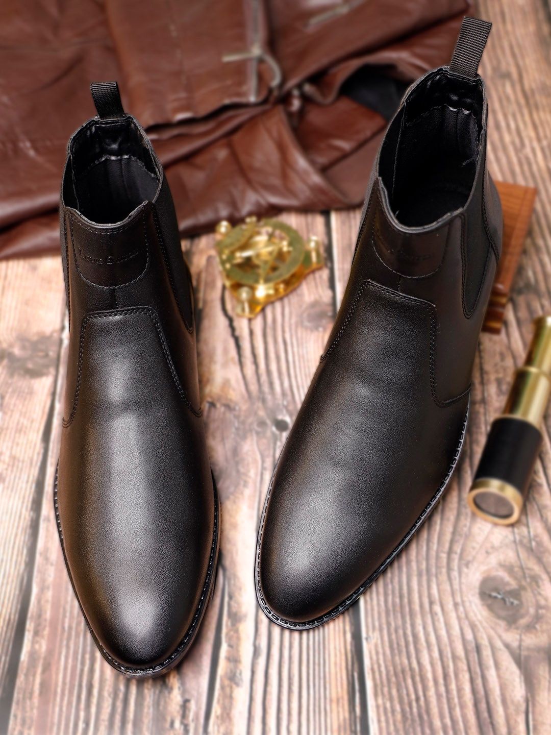 

LOUIS STITCH Men Chelsea Boots, Black
