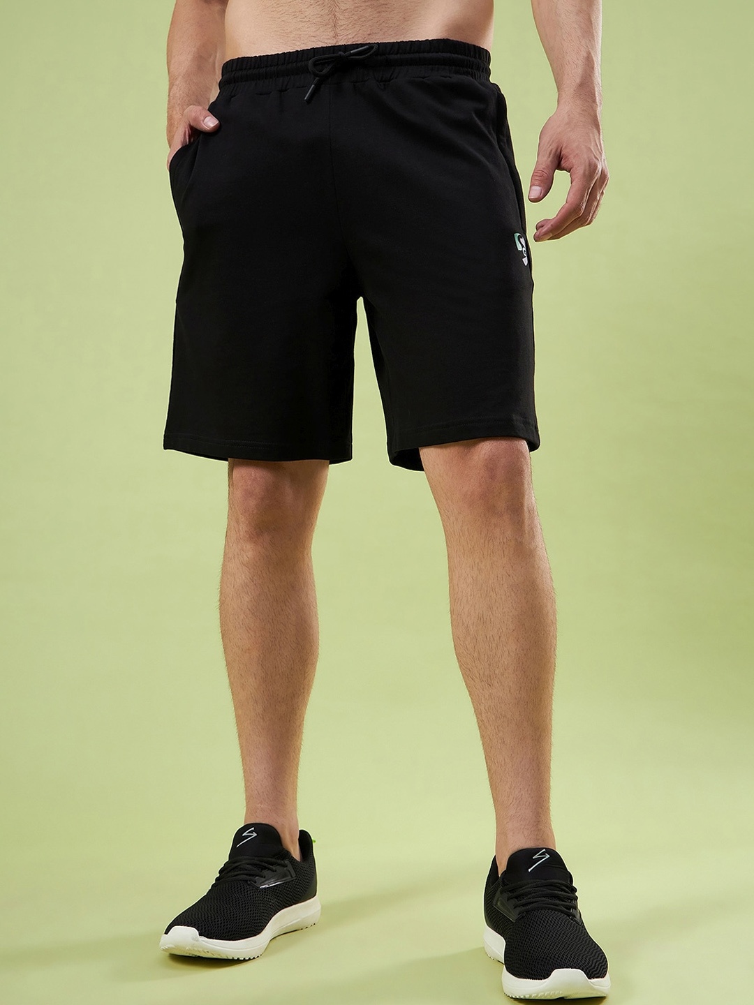 

UNPAR Men Rapid-Dry Sports Shorts, Black