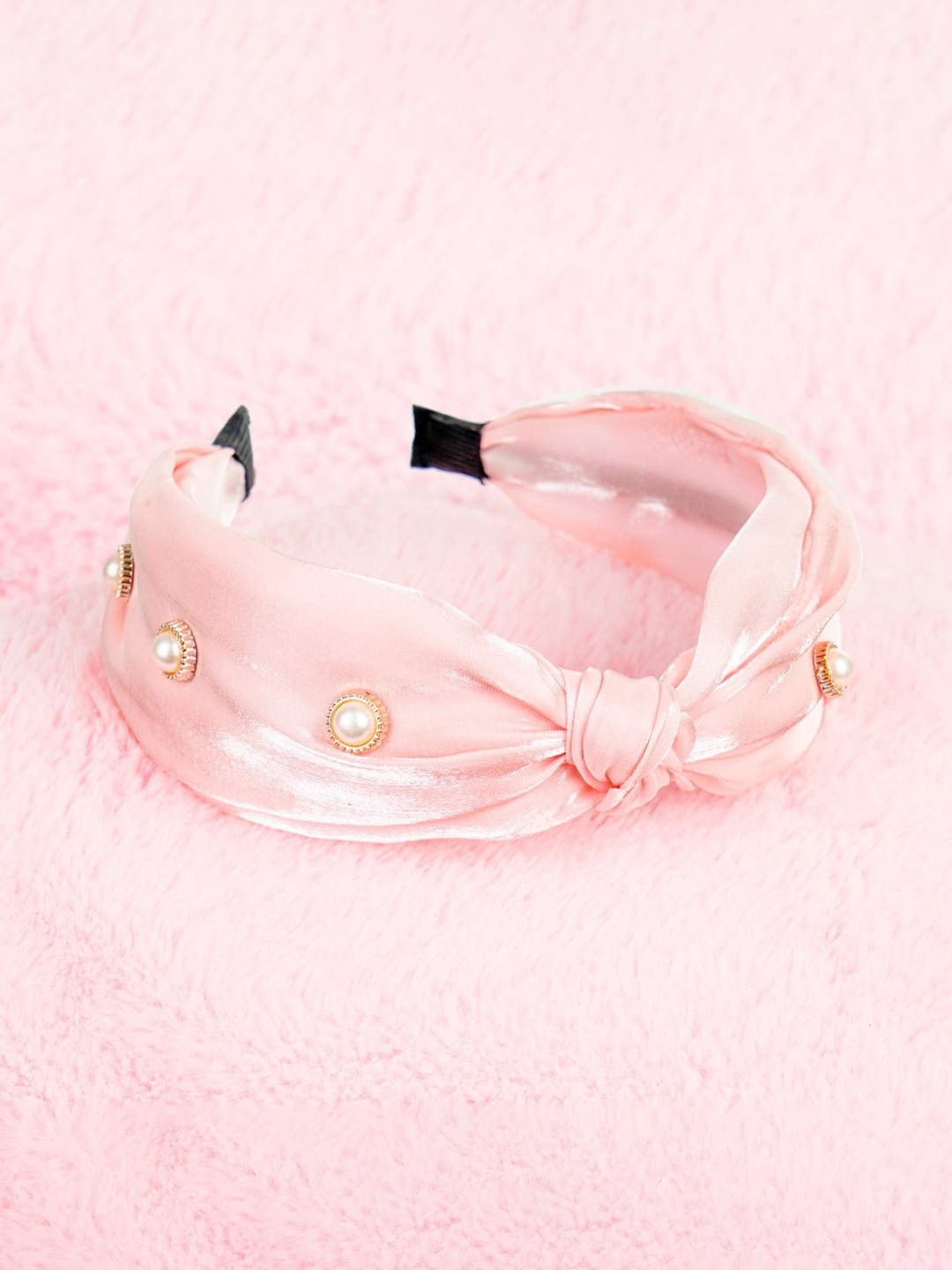 

Bella Moda Girls Embellished Beaded Hairband, Pink