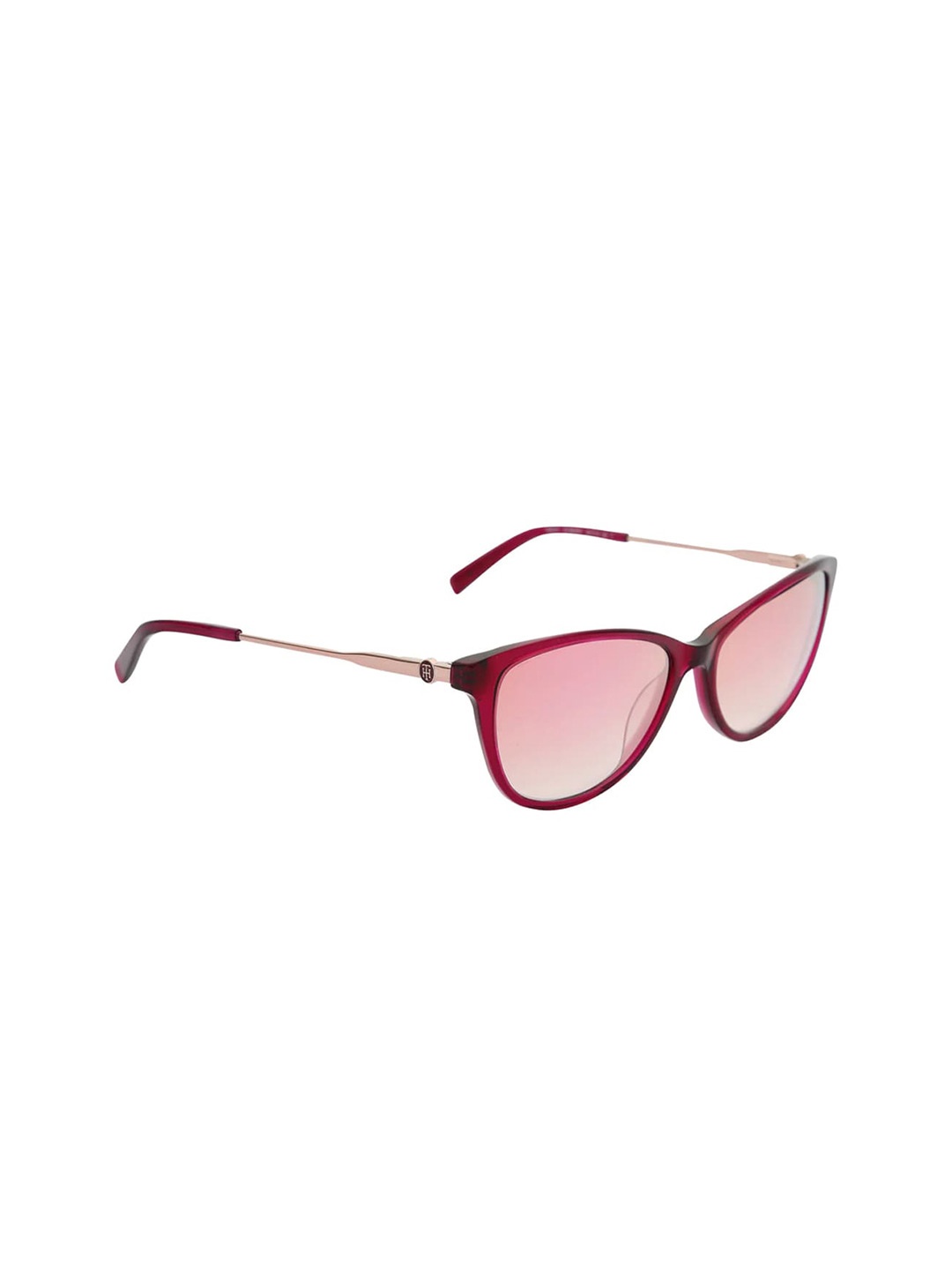 

Tommy Hilfiger Women Cateye Sunglasses with UV Protected Lens TH 9721 C3 BERRY, Pink