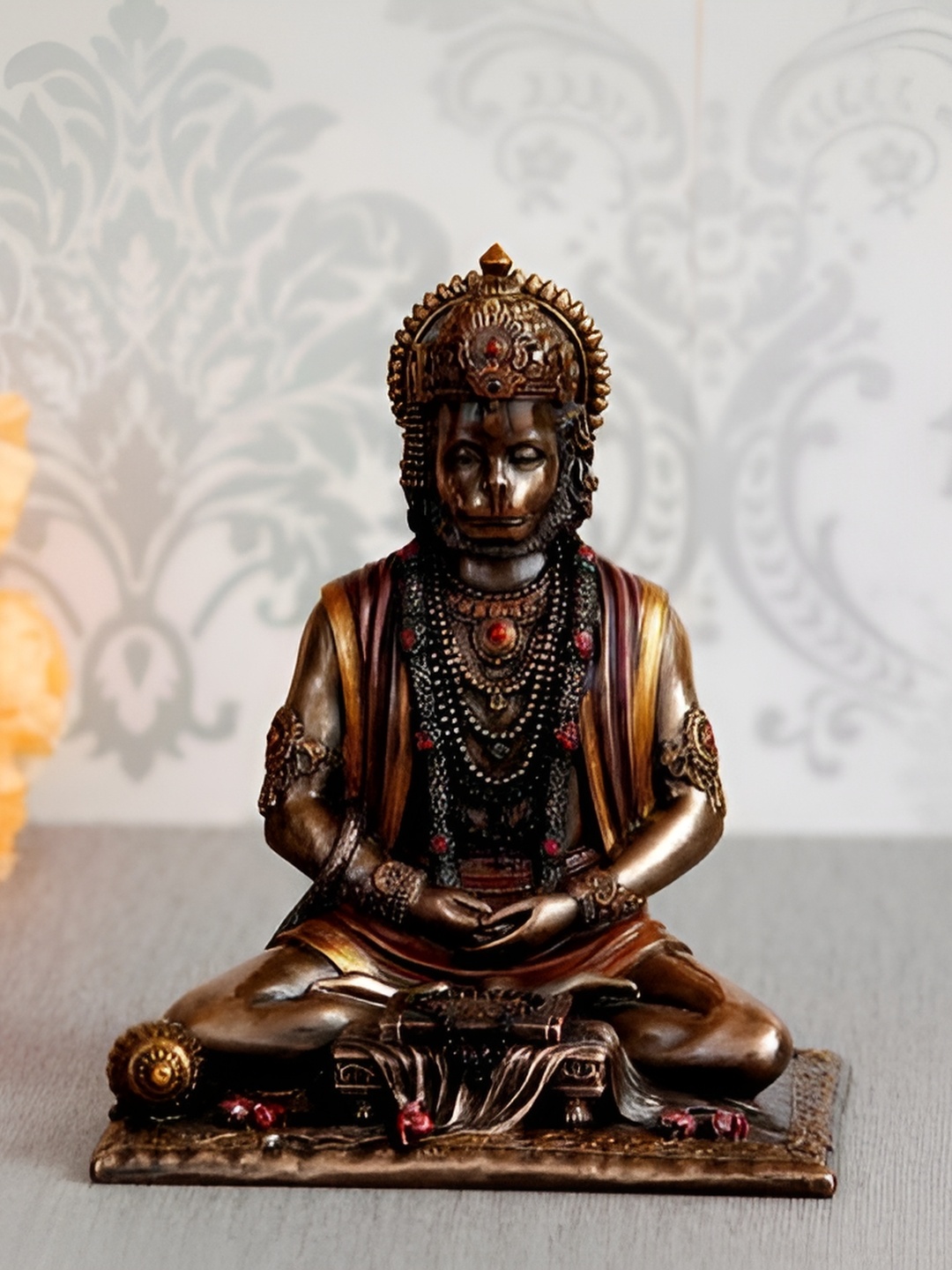 

krishnagallery1 Red & Brown Idol Religious Showpiece