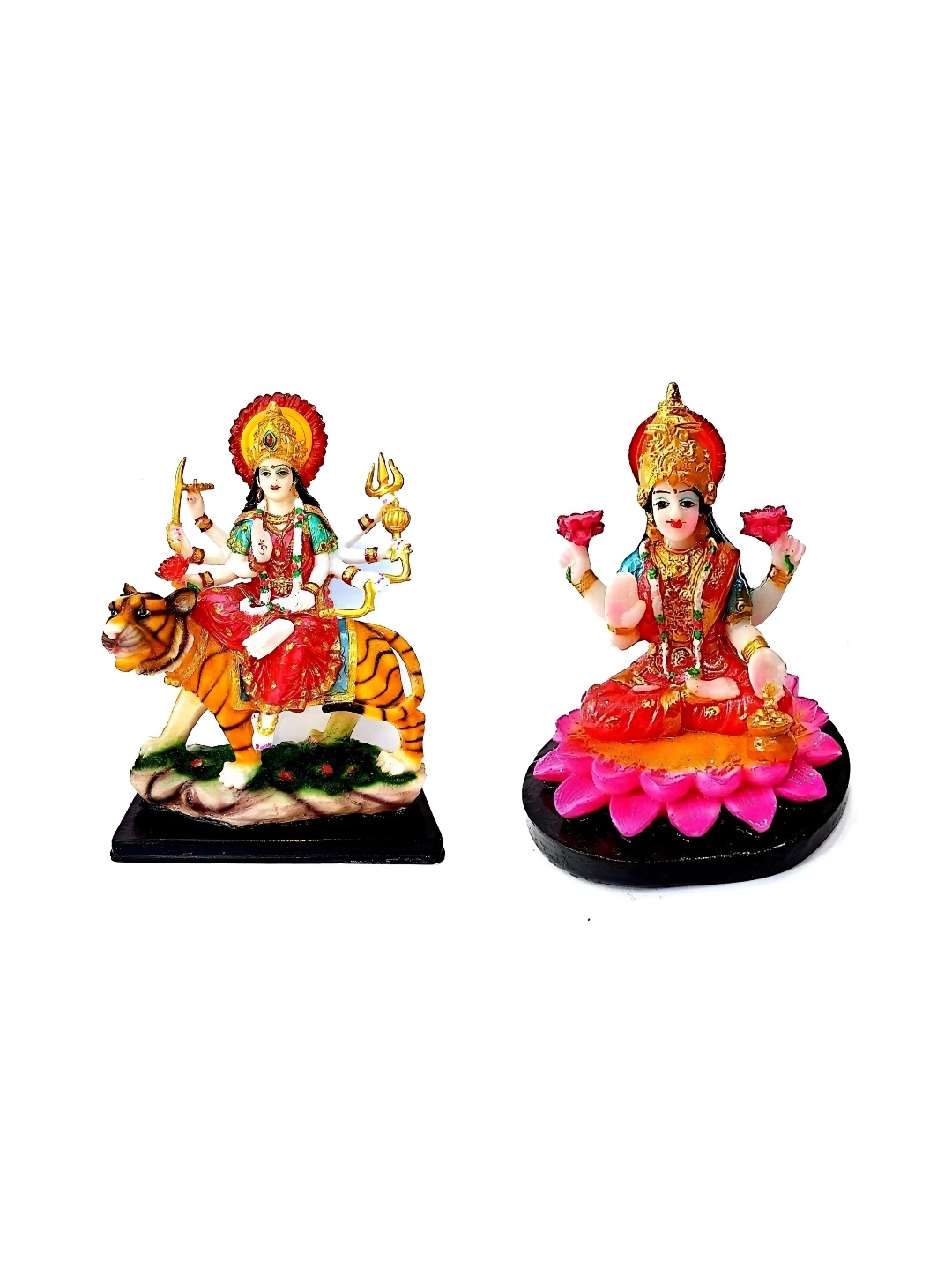 

krishnagallery1 Pink polyresin Showpiece