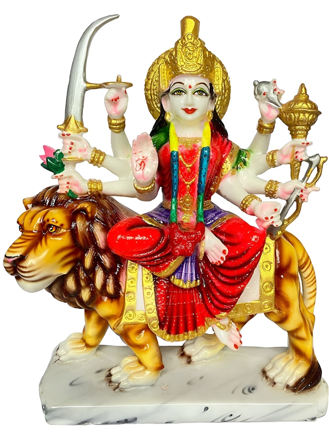 

krishnagallery1 Red and Yellow Religous Idol Showpiece
