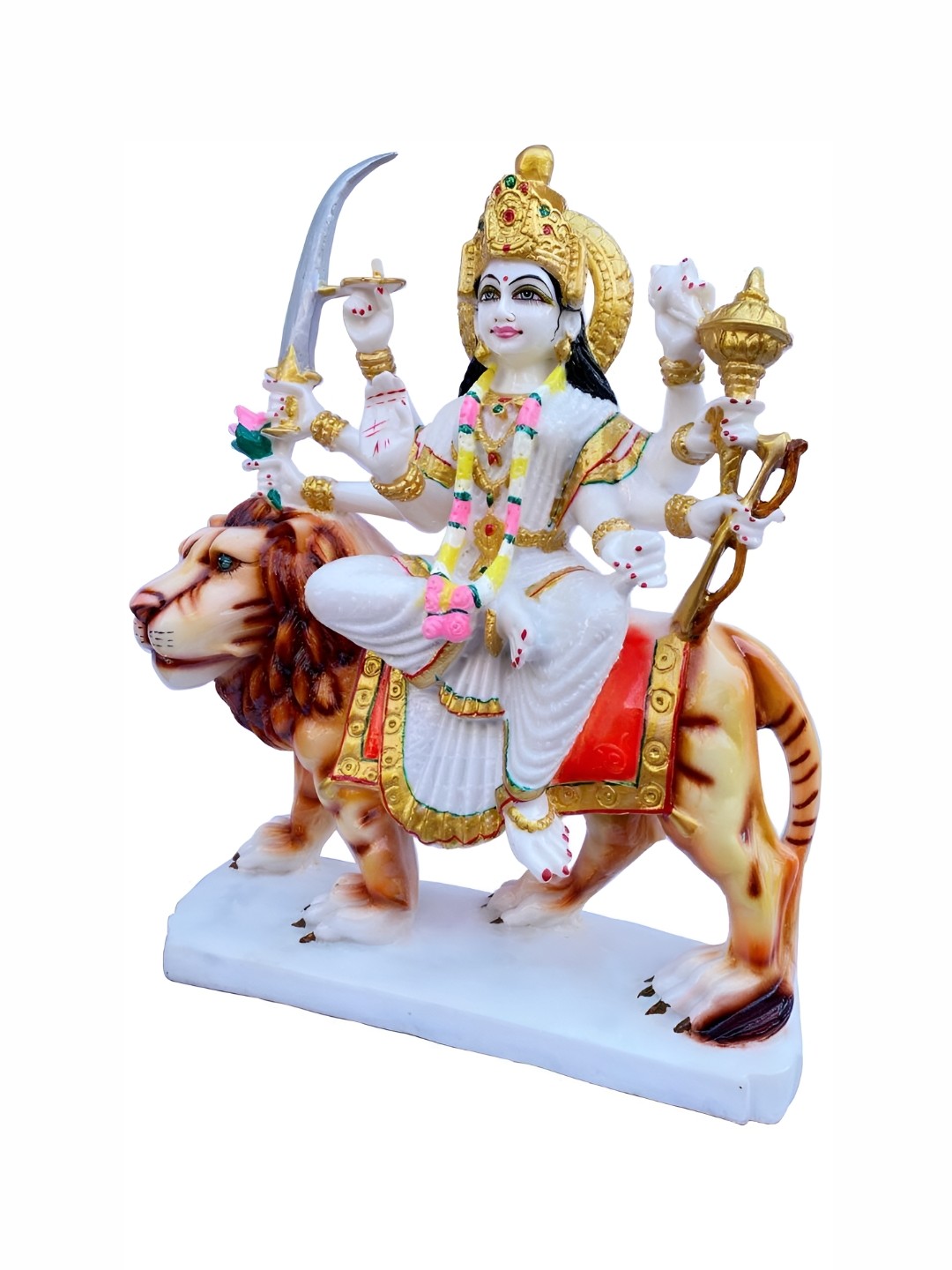 

krishnagallery1 White Religious Idol Showpiece