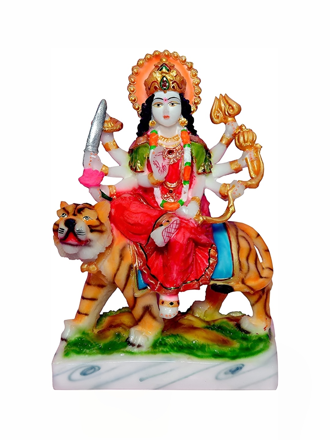 

krishnagallery1 White Marble Showpiece