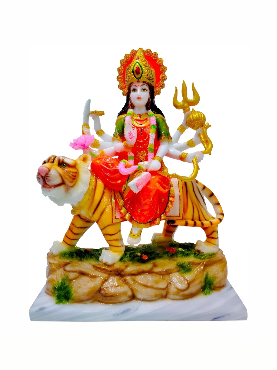 

krishnagallery1 White Marble Showpiece