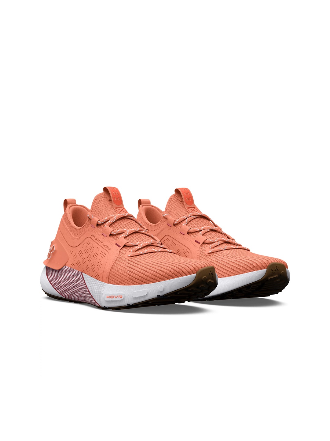 

UNDER ARMOUR Women UA HOVR Phantom 3 SE Suede Running Shoes, Pink