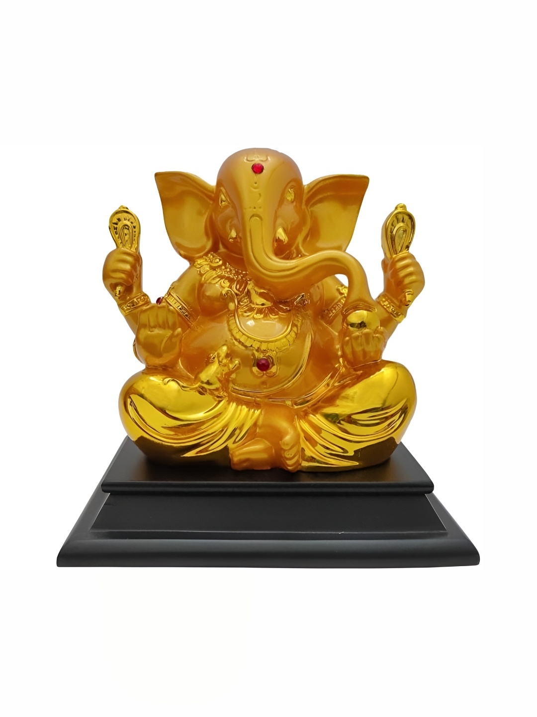 

krishnagallery1 GoldToned Religious Idol Showpiece, Gold