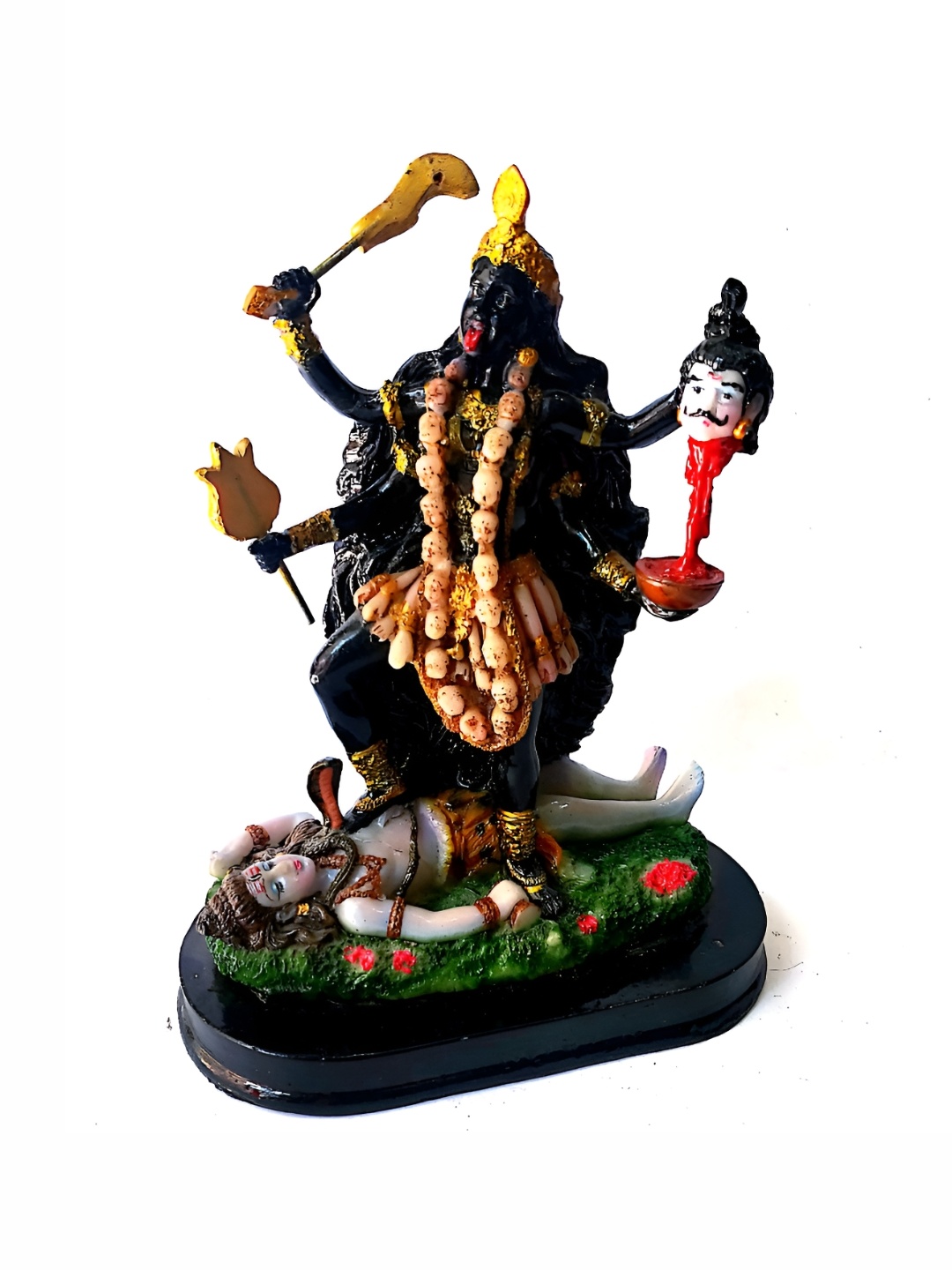 

krishnagallery1 Black & Red Kali Mata Idol Showpiece