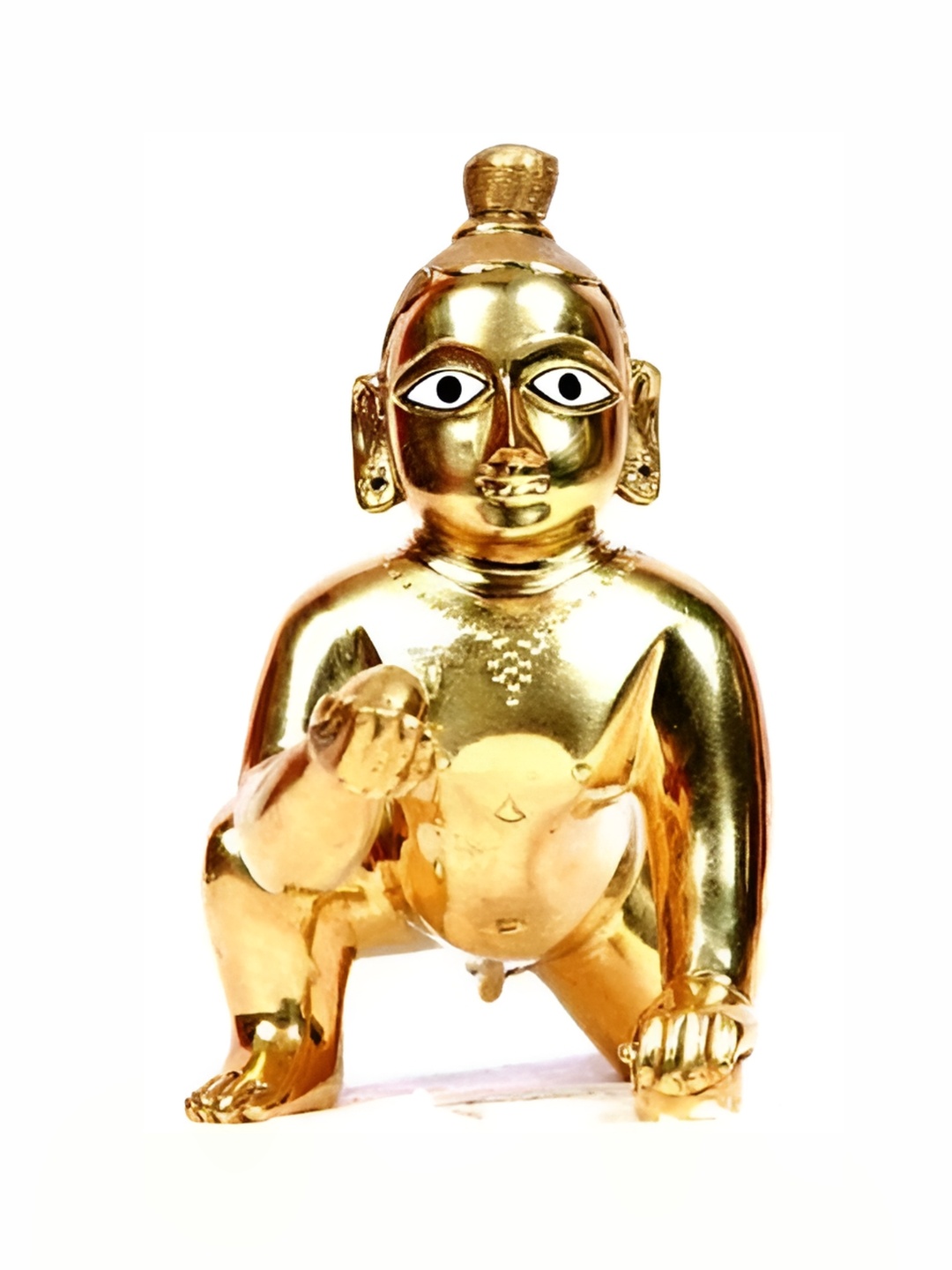 

krishnagallery1 Gold-Toned Brass Showpiece