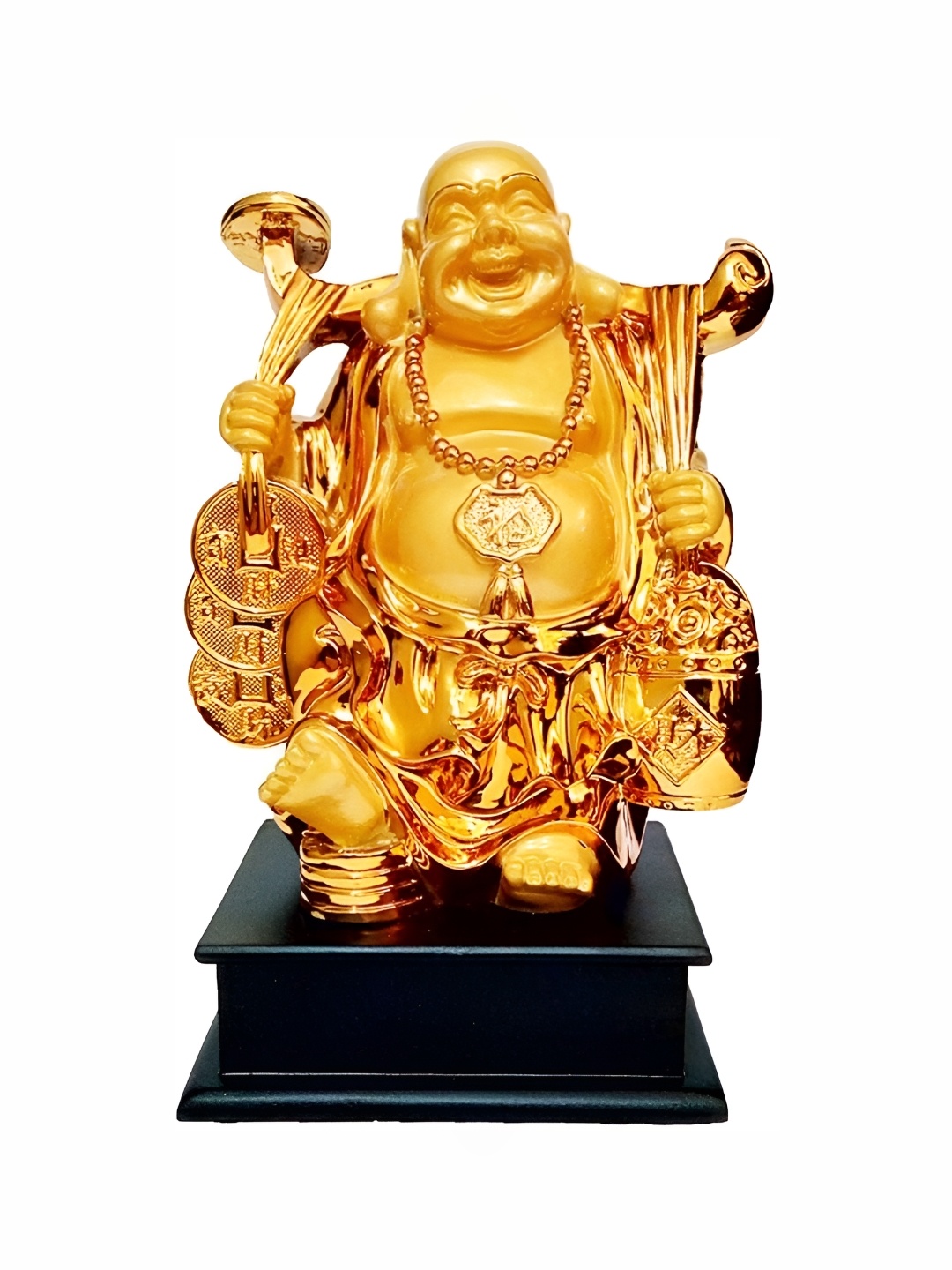 

krishnagallery1 Gold-Toned Fengshui Brass Showpiece