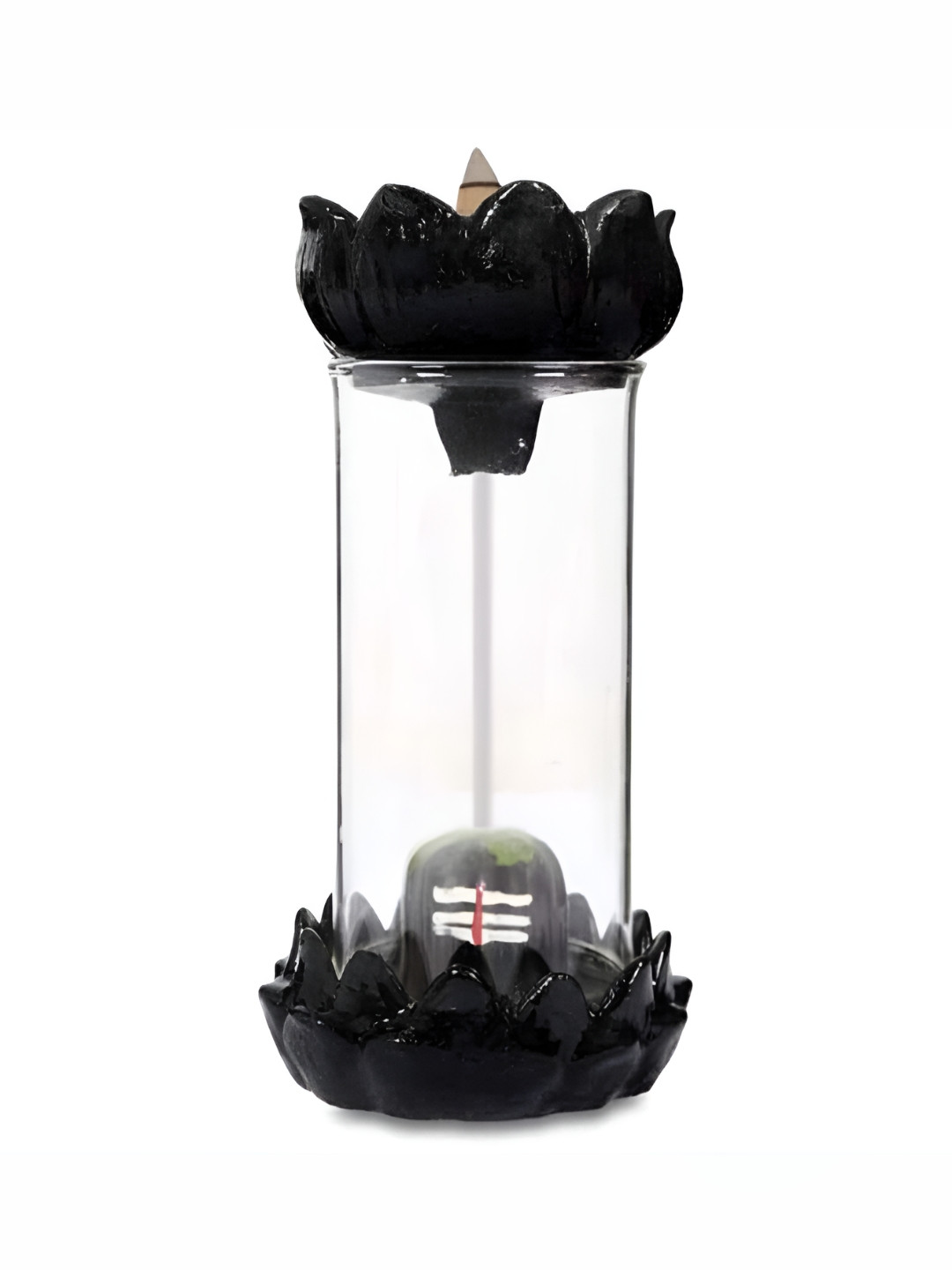 

krishnagallery1 Black & Transparent Religious Idol Showpiece