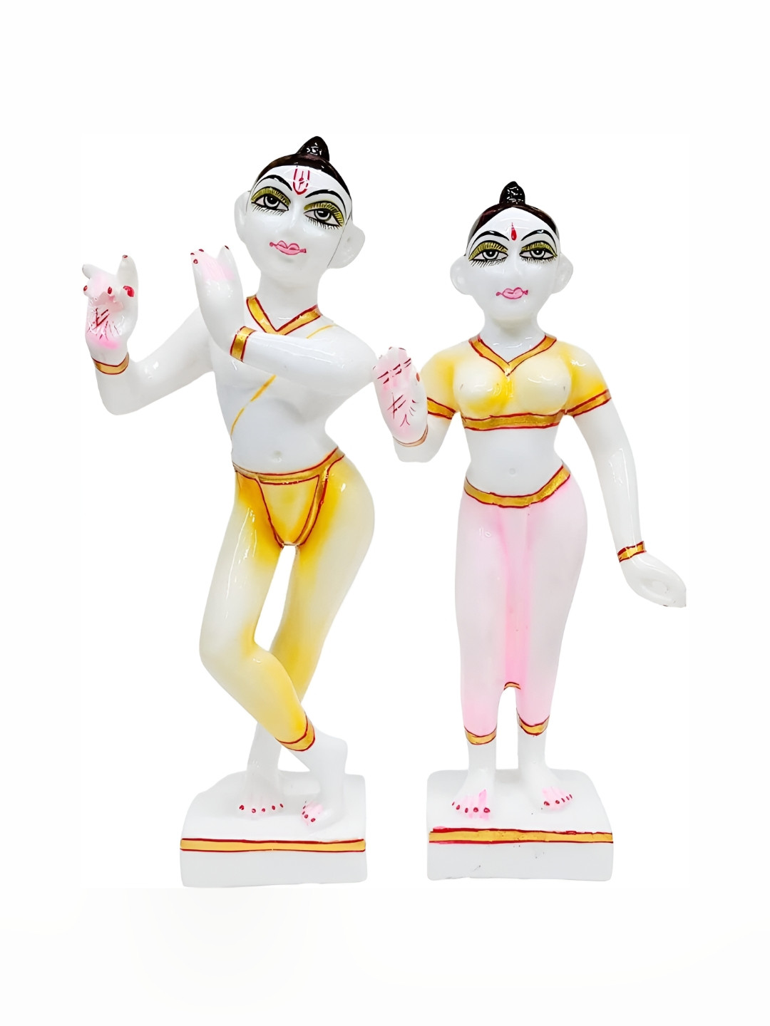 

krishnagallery1 White Religious Idol Showpiece