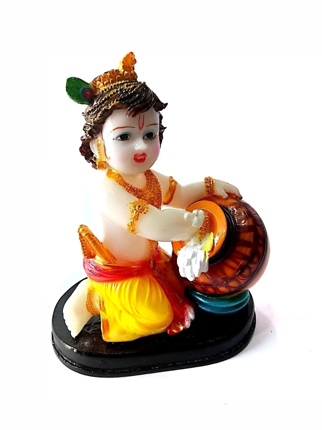 

krishnagallery1 White Religious Idol Showpiece