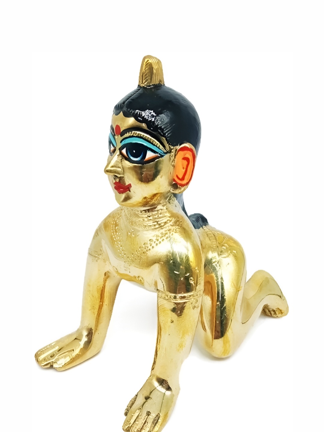 

krishnagallery1 Gold Toned Religious Idol Showpiece