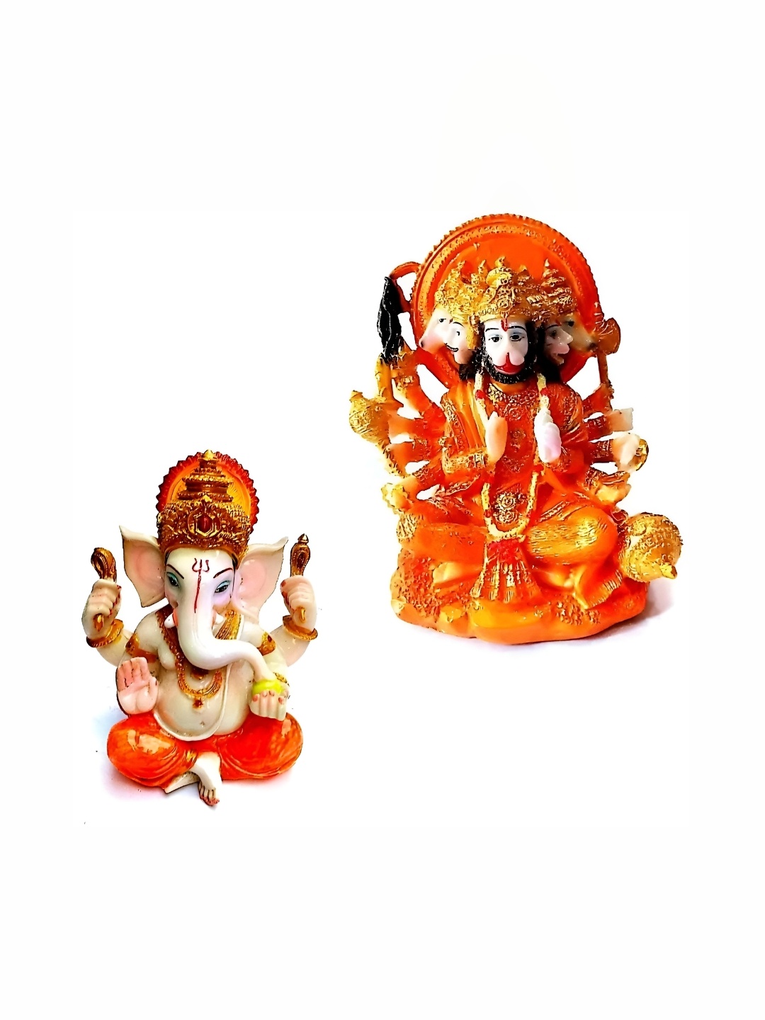 

krishnagallery1 Orange Religious Idol Showpiece