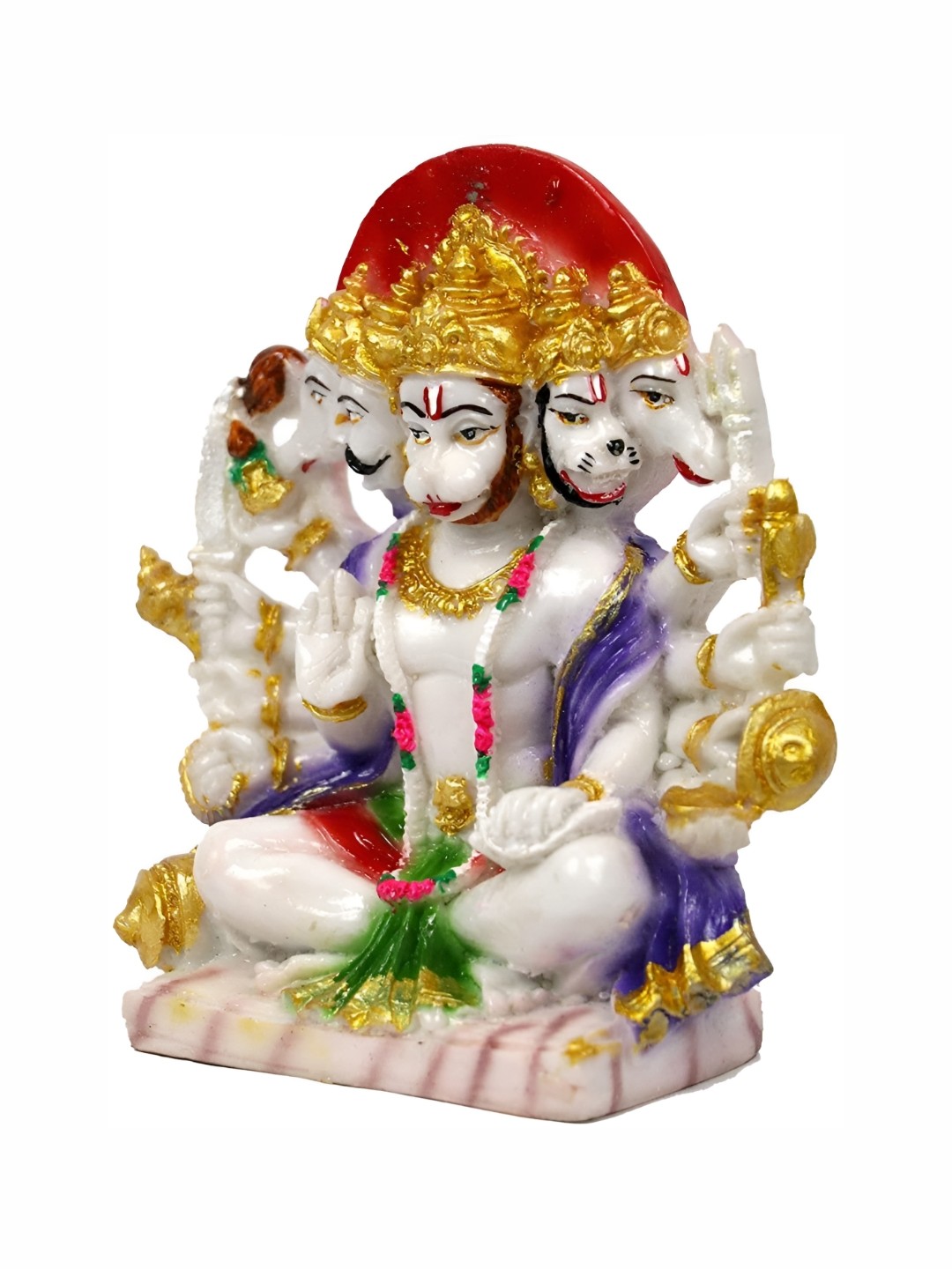 

krishnagallery1GoldToned and White Religious Idol Showpiece, Gold