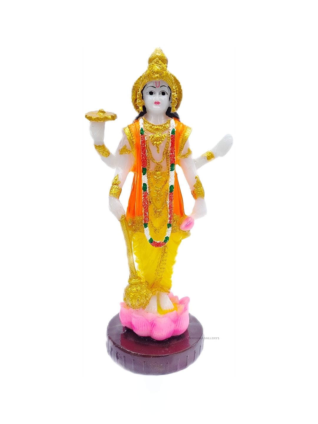 

krishnagallery1 Yellow Showpiece