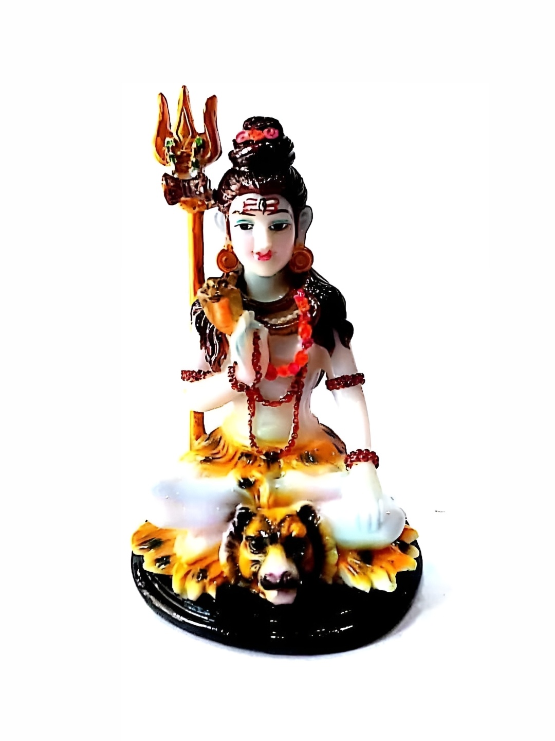 

krishnagallery1 Cream & Yellow Religious Idol Showpiece
