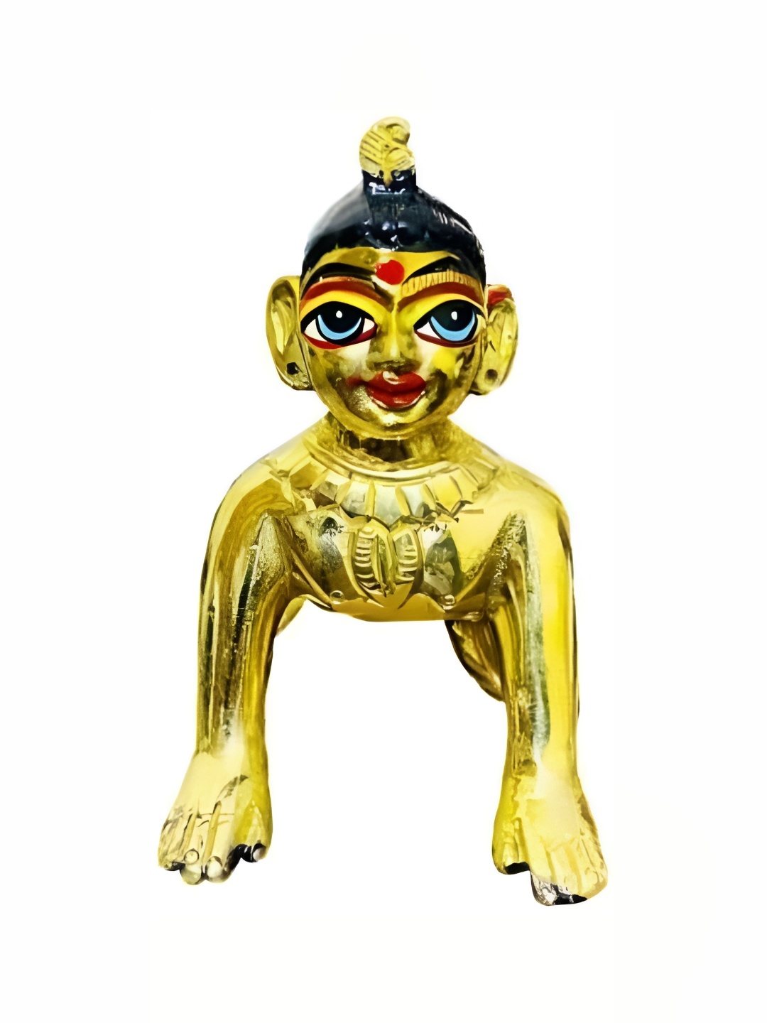 

krishnagallery1 Gold-Toned Religious Idol Showpiece