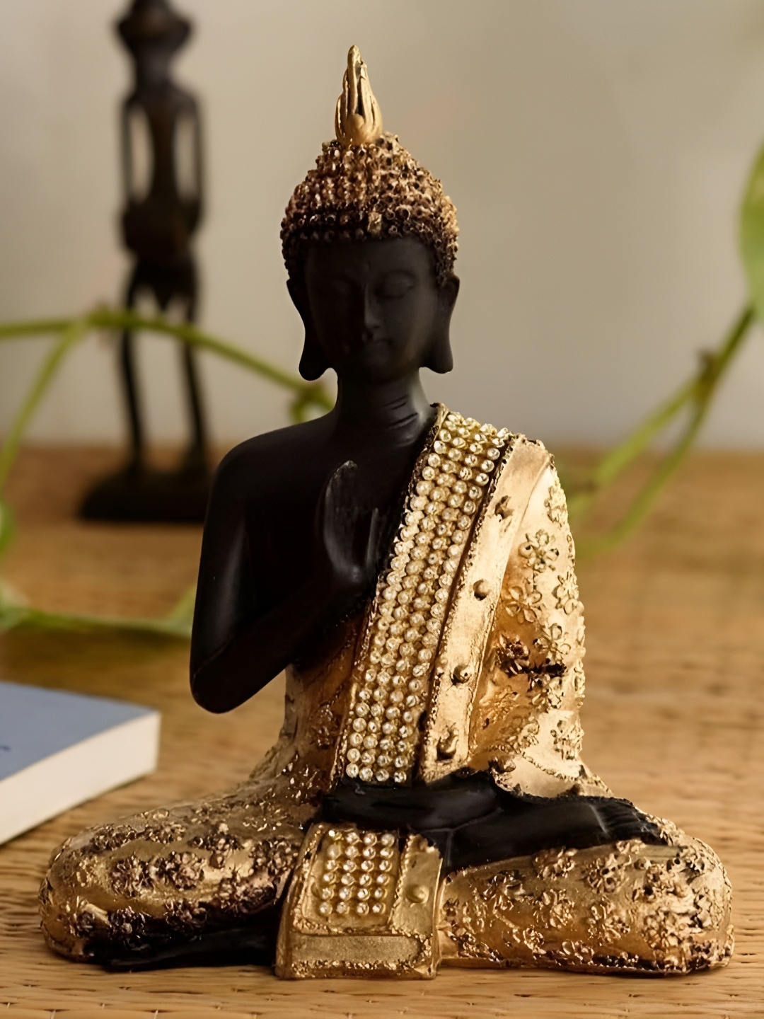 

krishnagallery1 Black Marble Buddha Showpiece