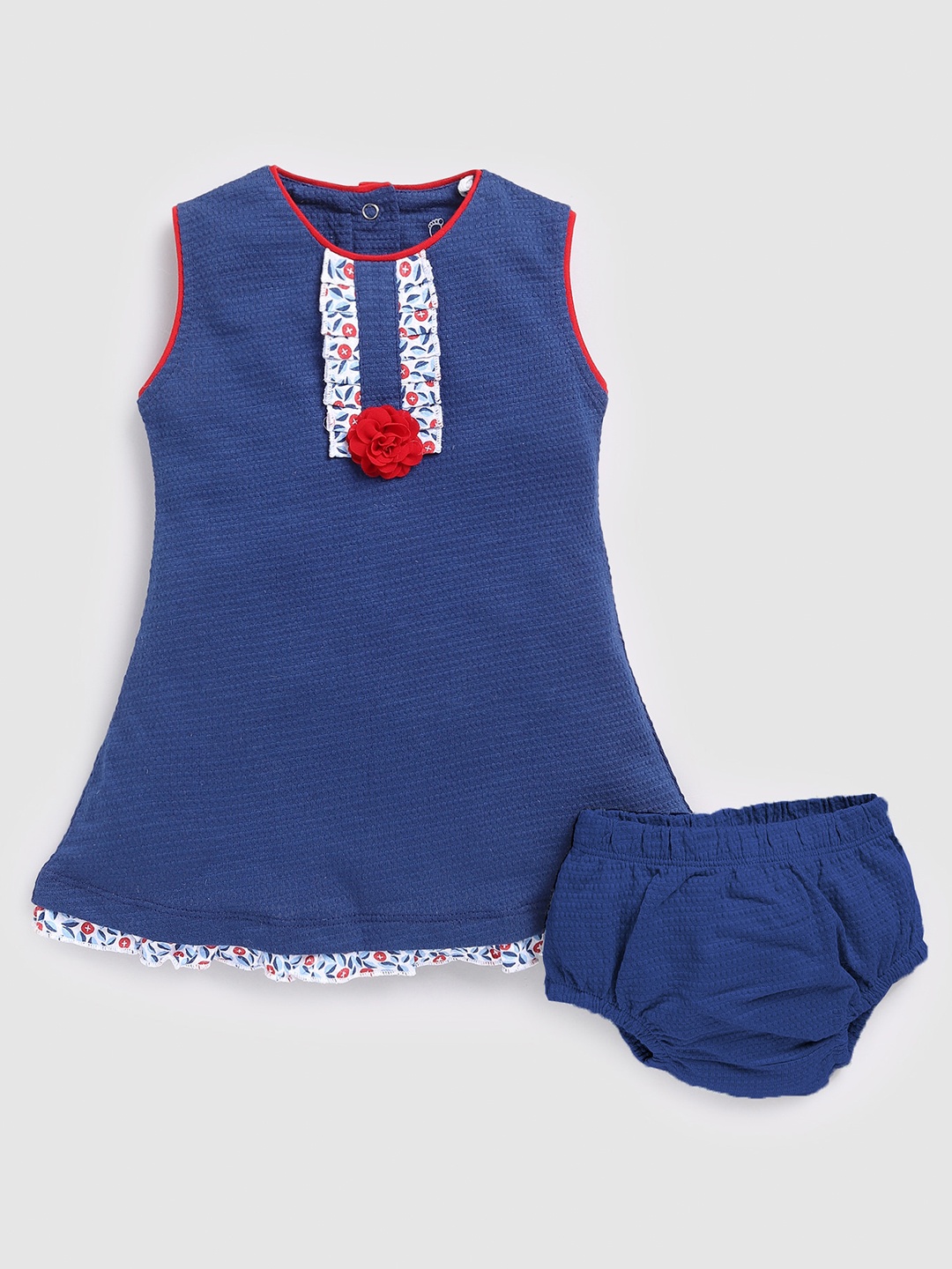 

BABY GO Infants Girls A-Line Dress, Blue