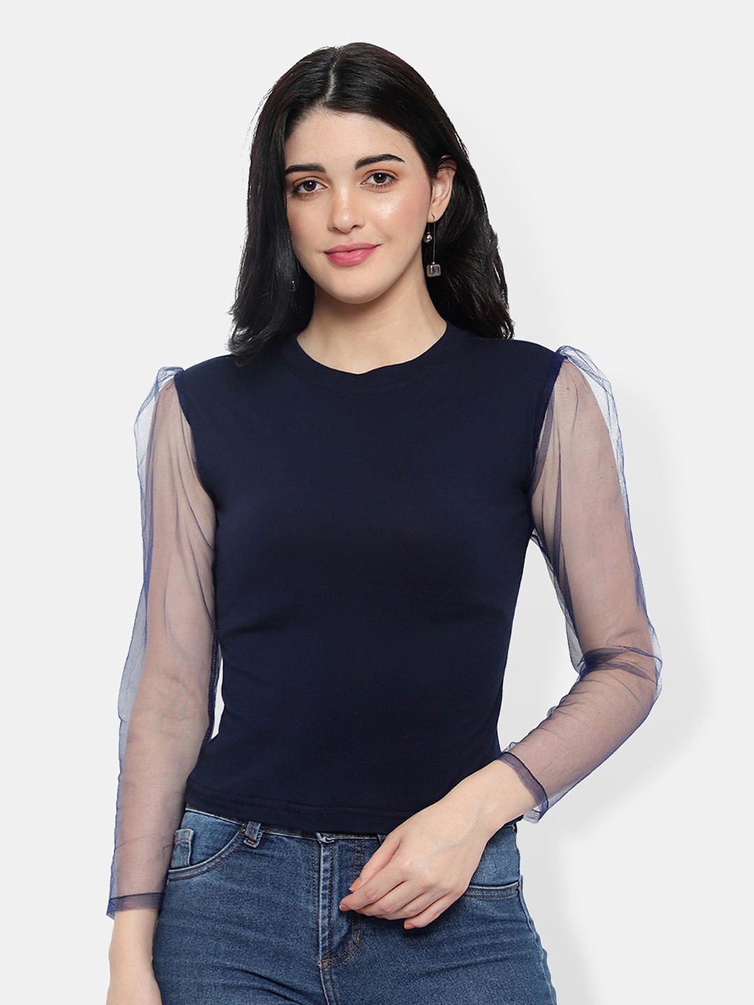 

Be You Cotton Top, Navy blue
