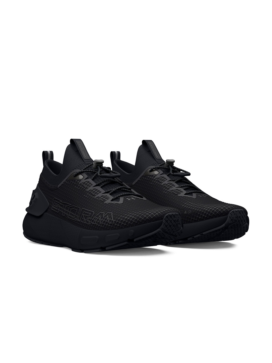 

UNDER ARMOUR Unisex UA HOVR Phantom 3 SE Storm Running Shoes, Black