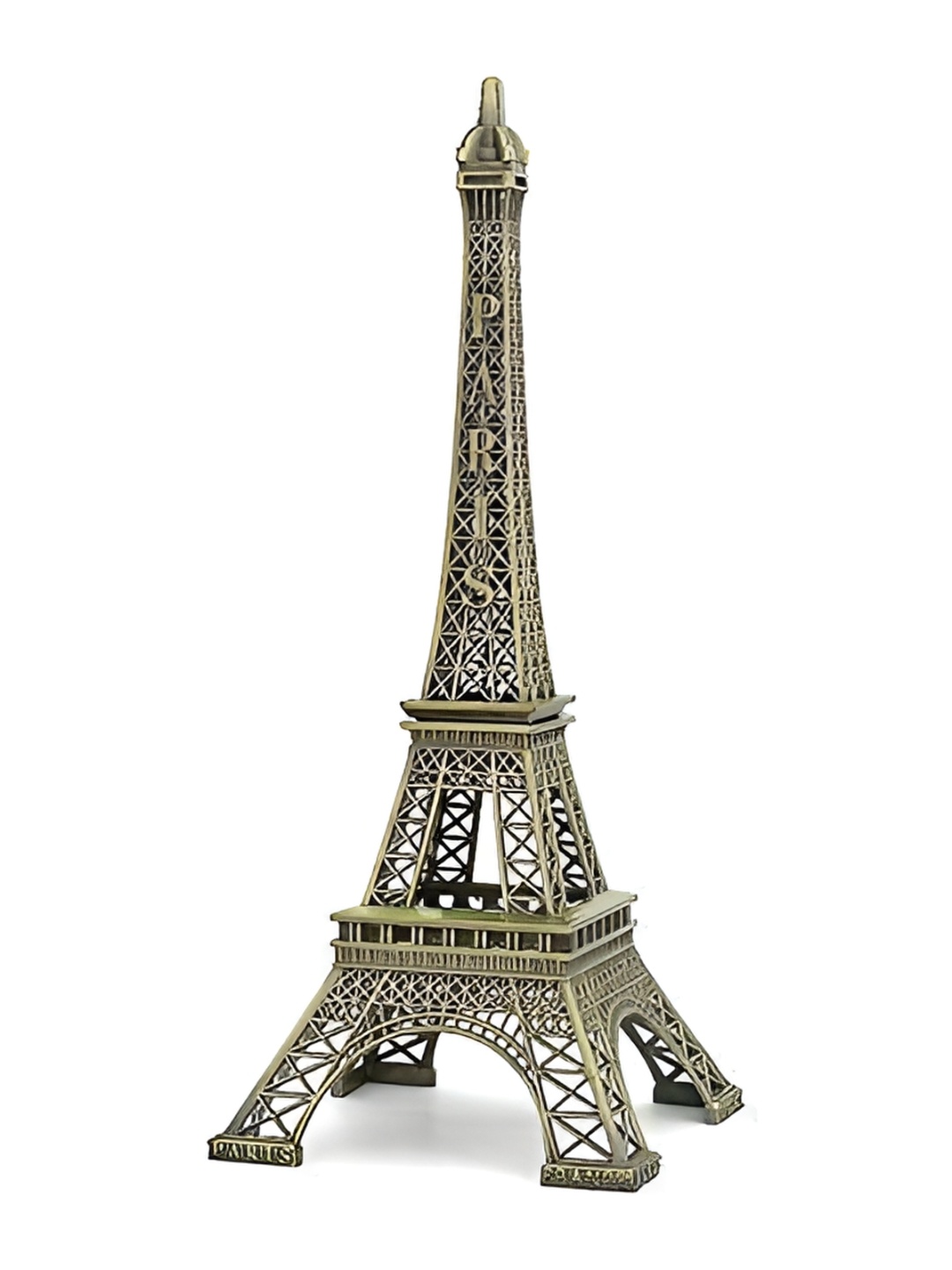 

Sigaram Brown Antique Finish 3D Gold Metal Paris Eiffel Tower