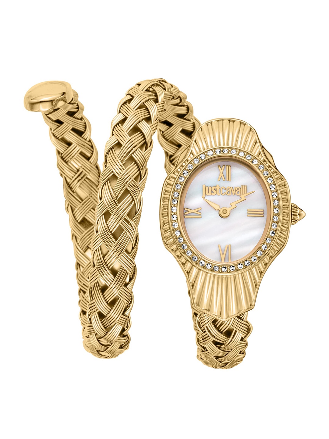 

Just Cavalli Women Bracelet Style Straps Analogue Automatic Watch JC1L305M0025, White
