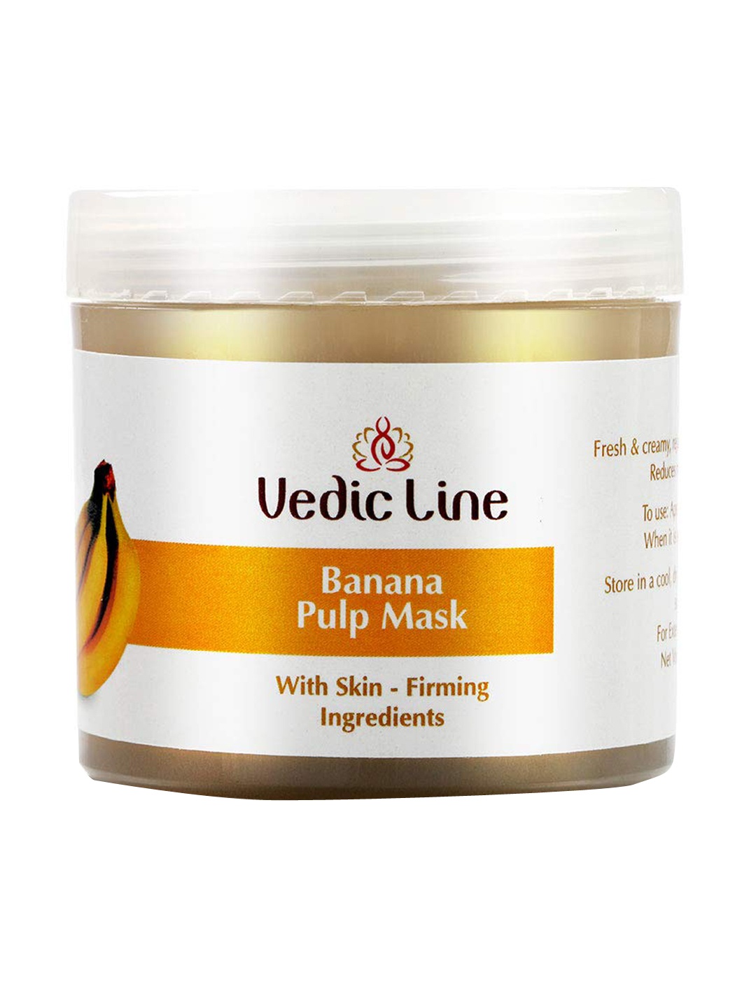 

Vedicline Banana Pulp Face Pack For Wrinkles & Fine Lines - 100ml, White